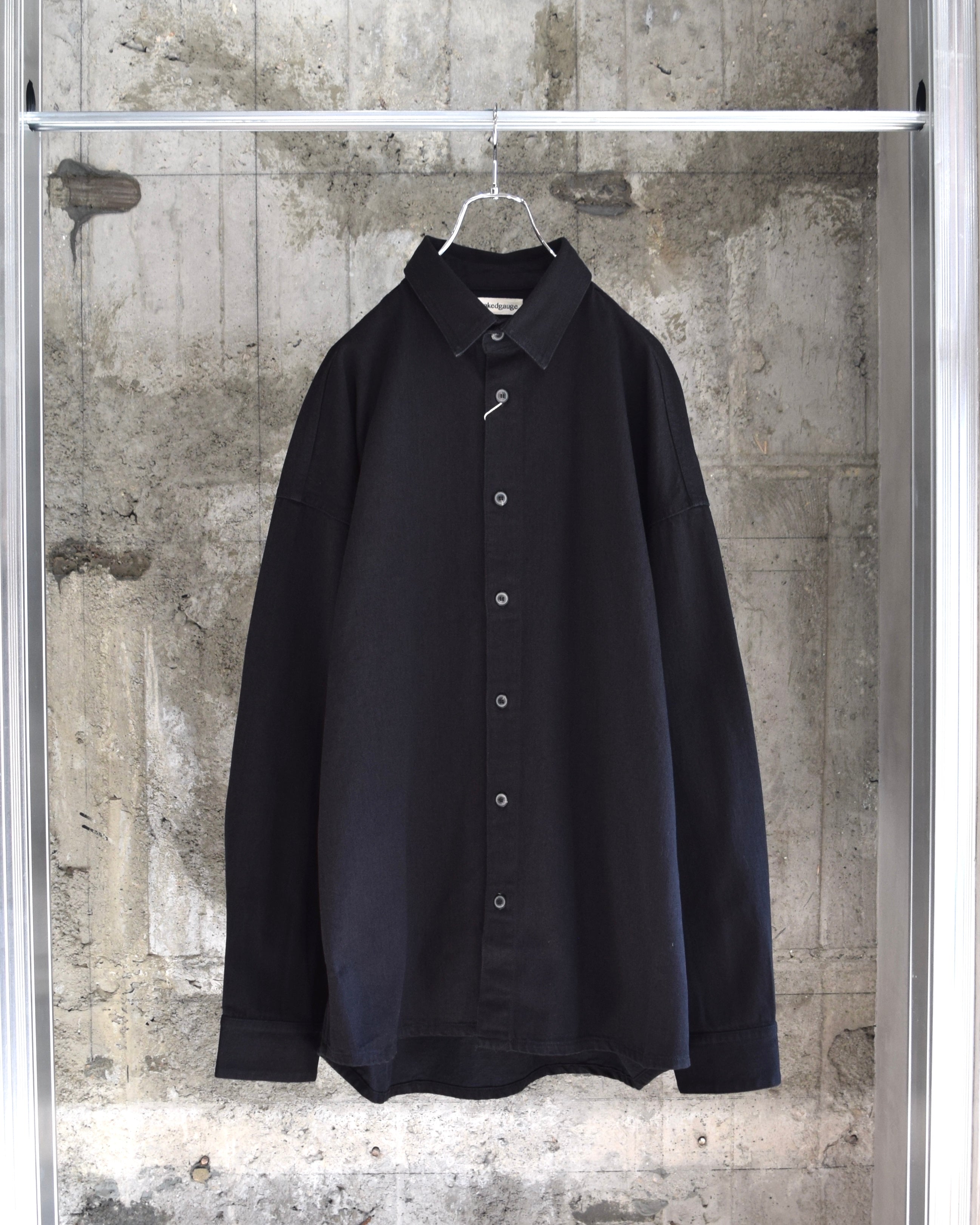 nakedgauge / CLIO SHIRT - BLACK