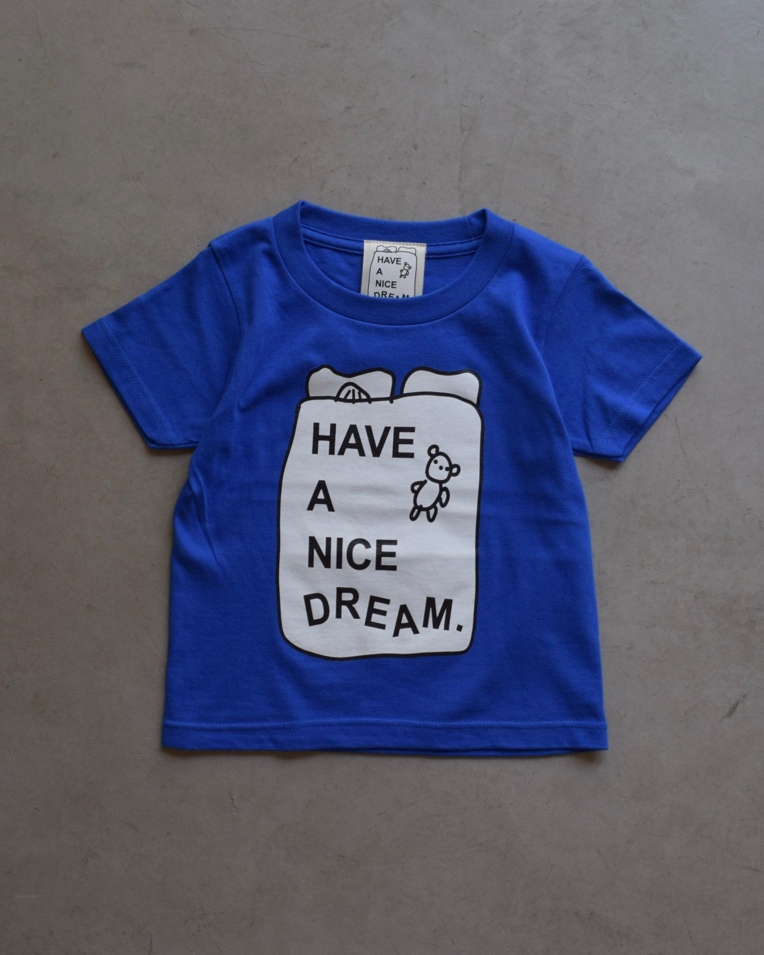 TODAY edition / #01 SS Tee - BLUE [KIDS]
