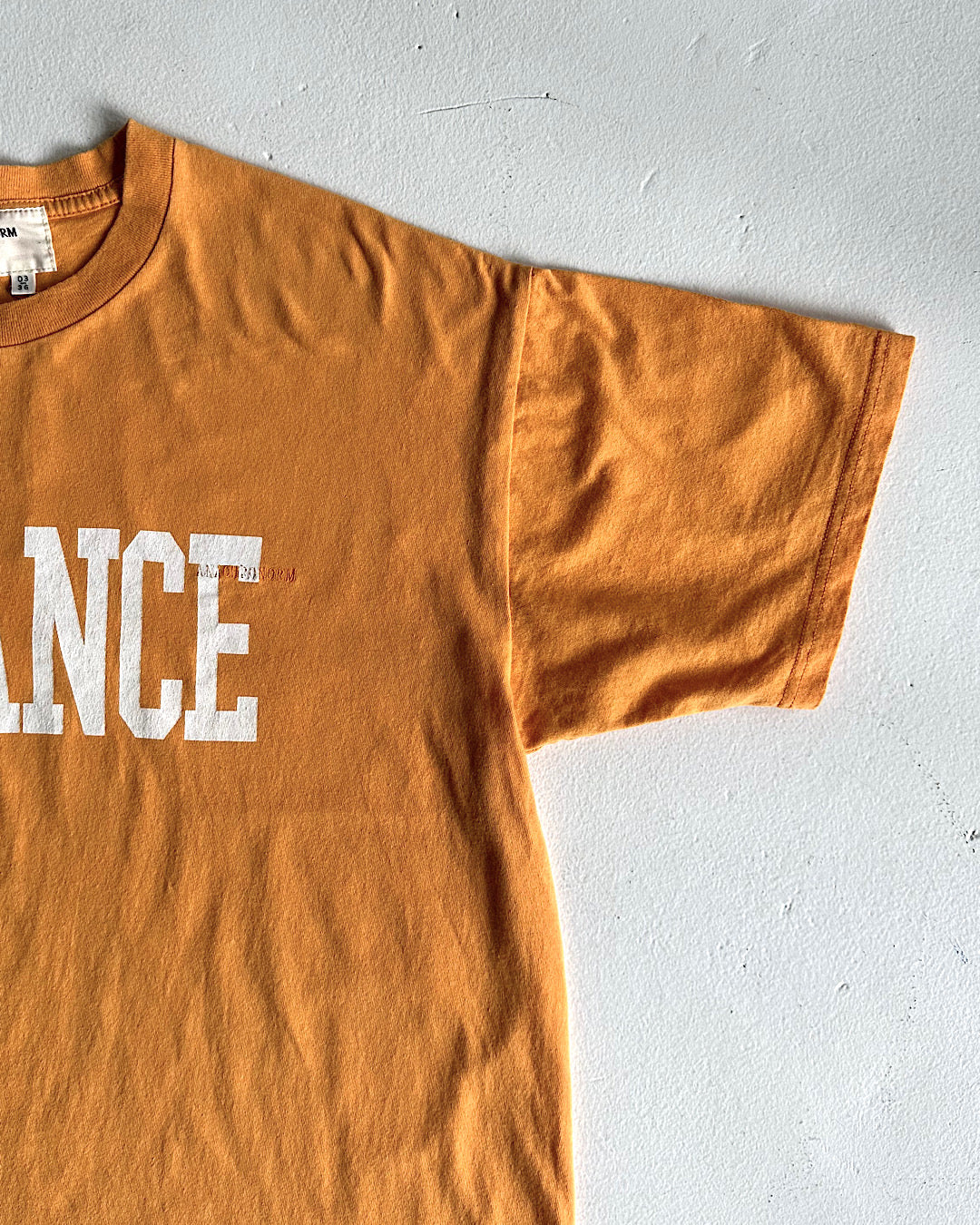 AN228 / COLLAGE PRINT S/S T-SHIRT - YELLOW [BALANCE EXCLUSIVE]