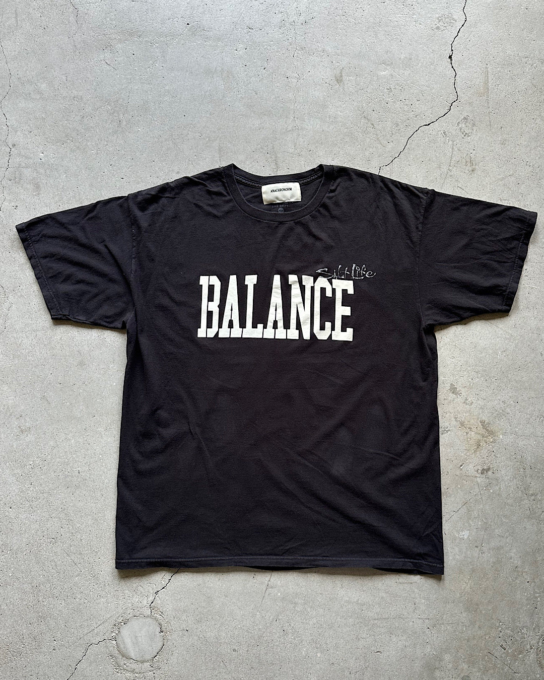 ANACHRONORM  / USED PRINT BALANCE T-S - No.16 [BALANCE OKAYAMA exclusive]
