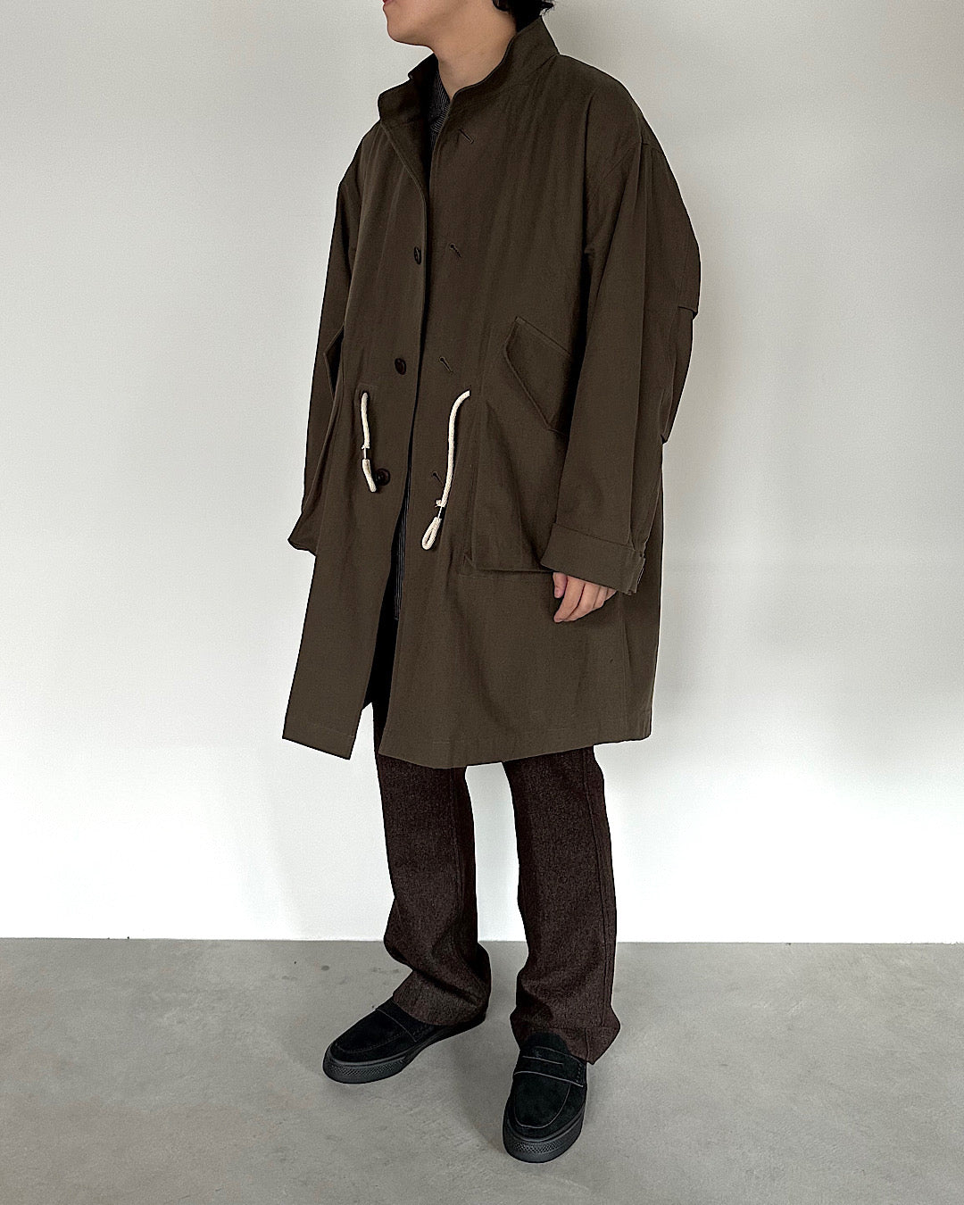 satou / "hatake mods coat" - brown