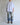 ANACHRONORM / EMBROIDERY DAMAGED S/S T-S - WHITE