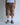 ANACHRONORM / DOUBLE KNEE DAMAGED PAINTER SHORT PANTS - BROWN