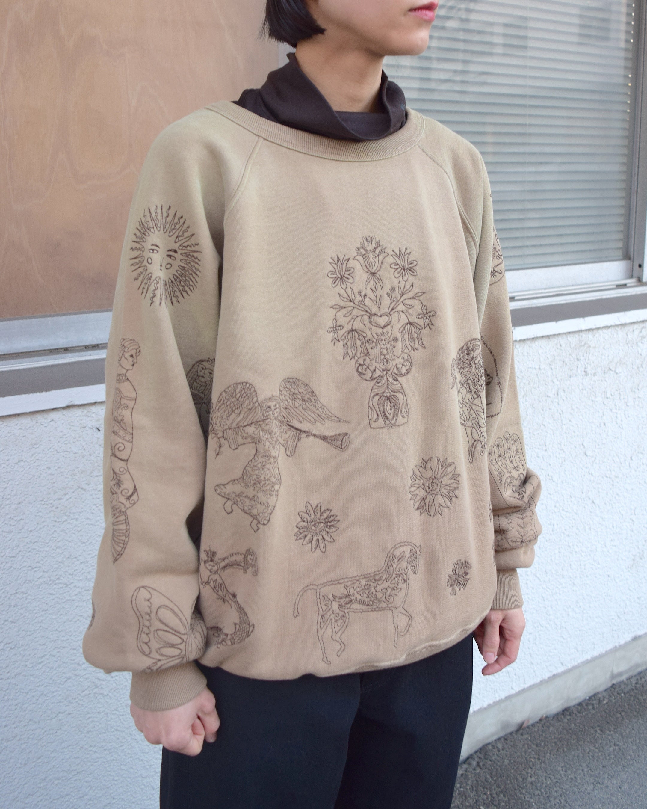 samuel zelig / Wilson Crewneck - Taupe