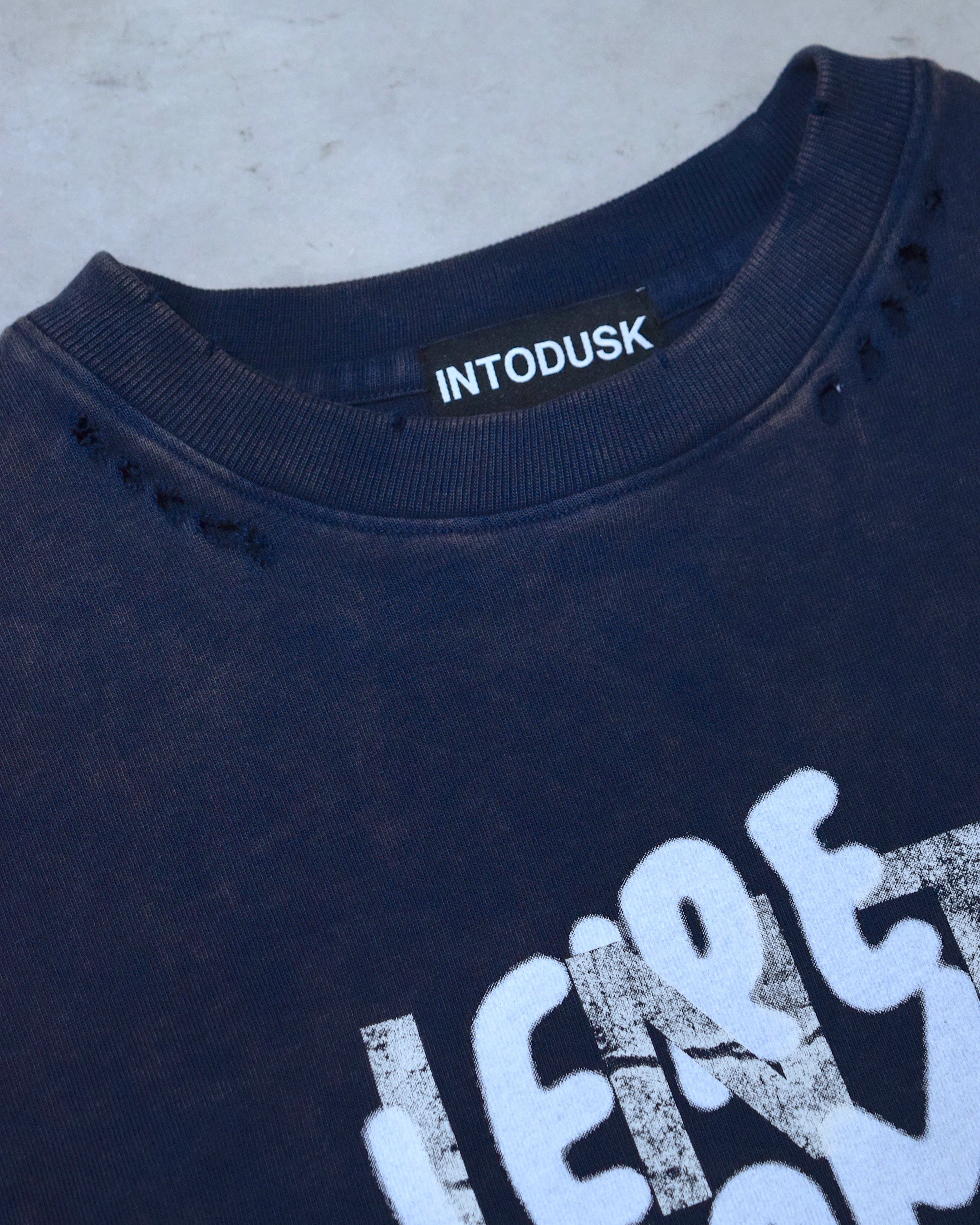 INTODUSK / INTODUSK PORTERS TEE - NAVY