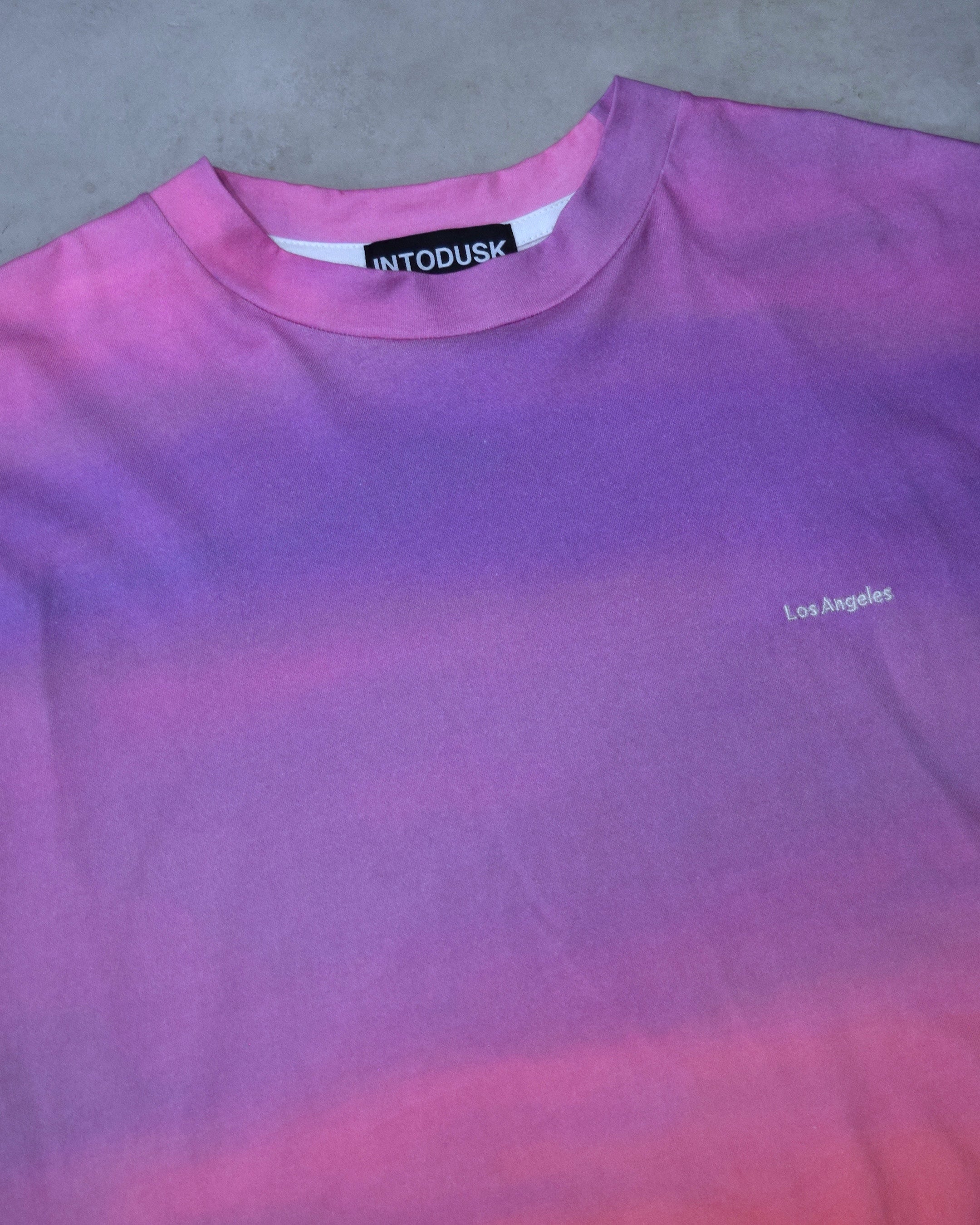 INTODUSK / DUSK SS TEE - PINK PURPLE