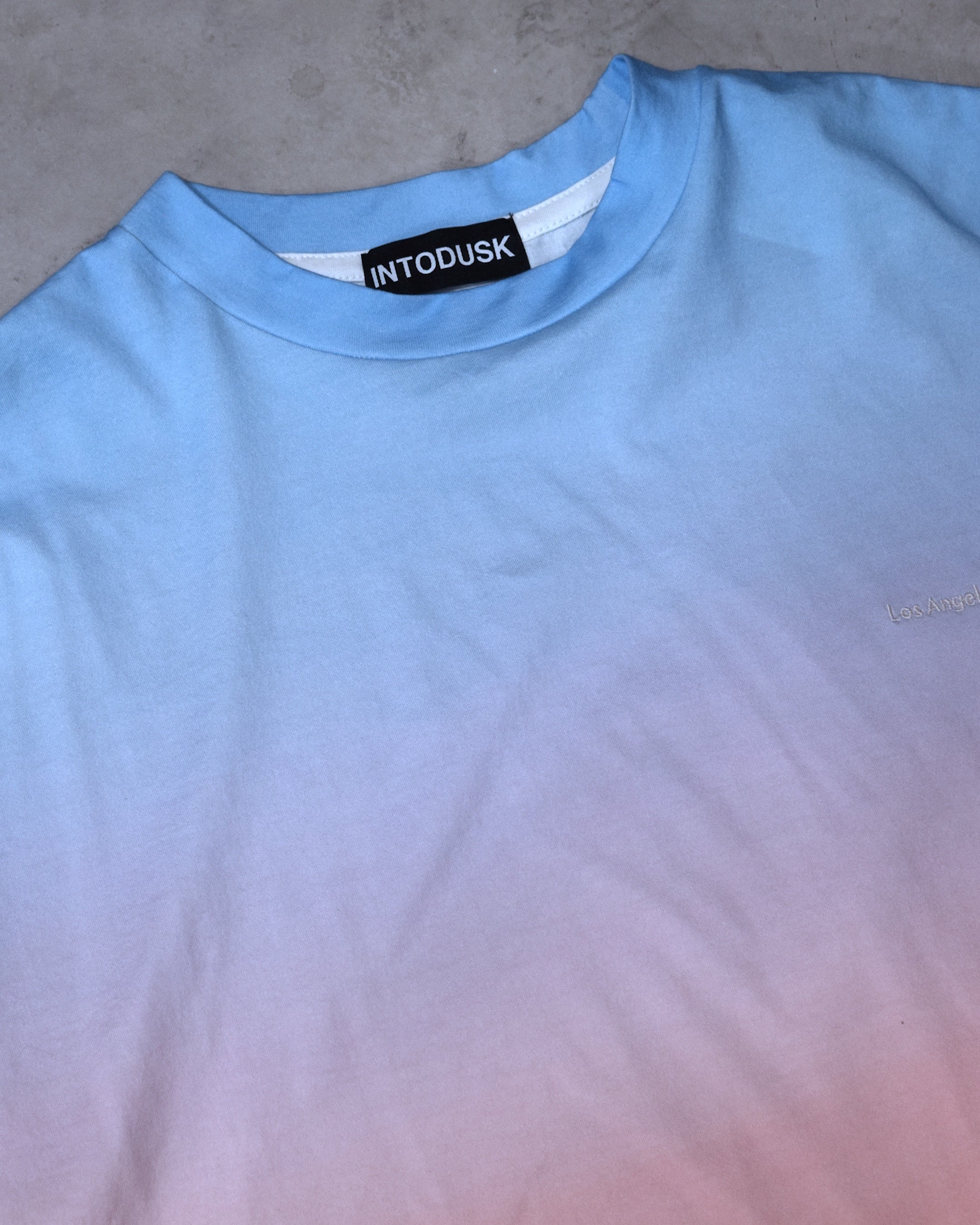 INTODUSK / DUSK GRADATION TEE - BLUE