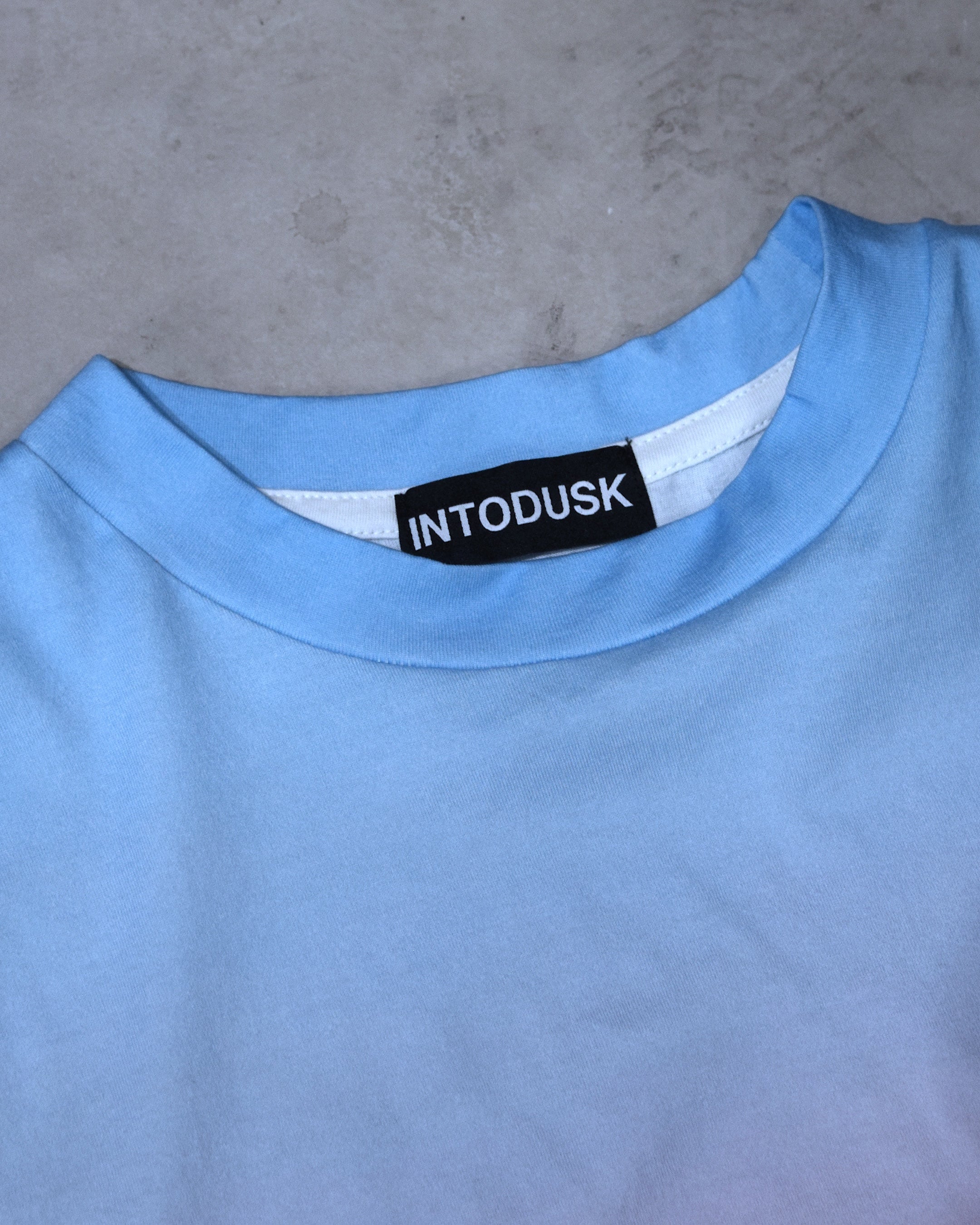 INTODUSK / DUSK GRADATION TEE - BLUE