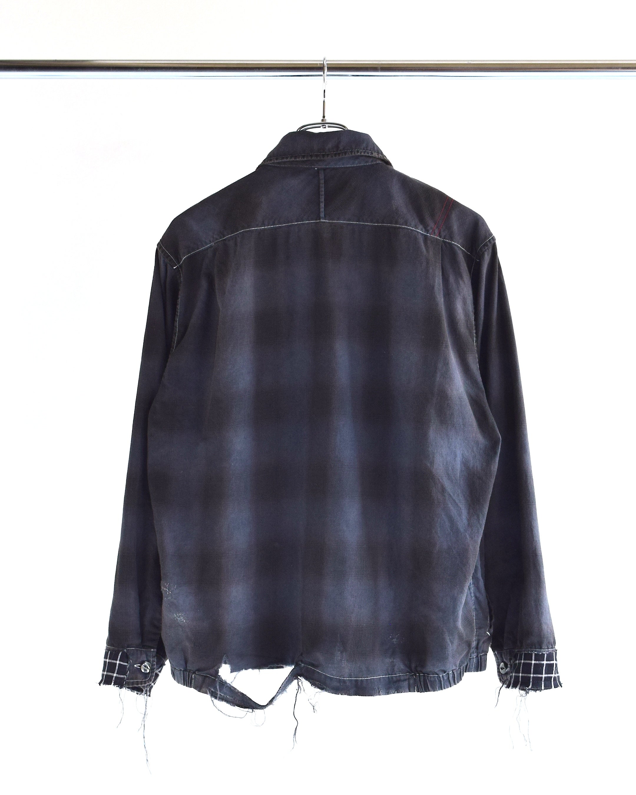 ANACHRONORM / SULFUR DYED OMBRE SWING TOP REMAKED JACKET