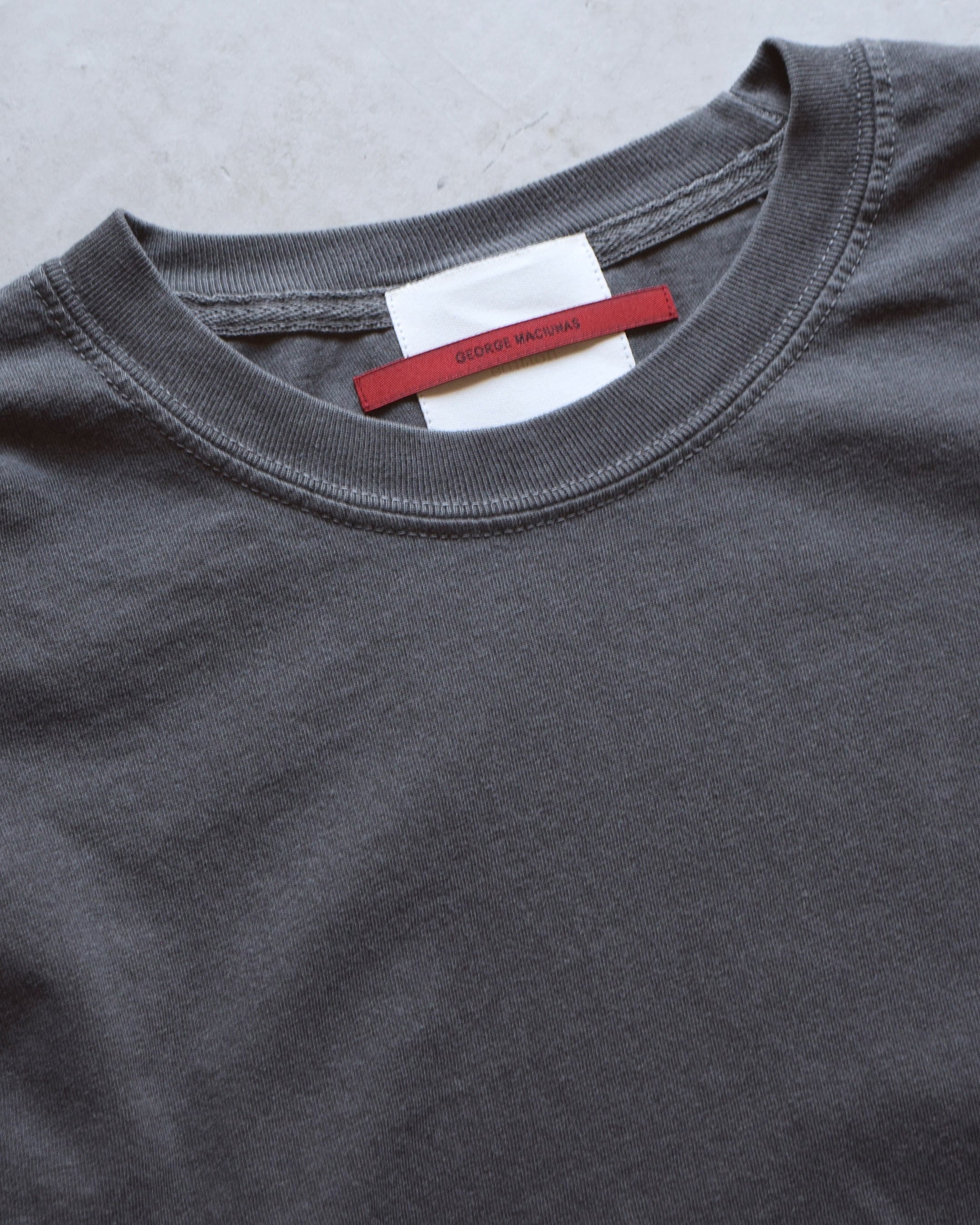 TODAY edition / FLUX LS Tee - CHARCOAL
