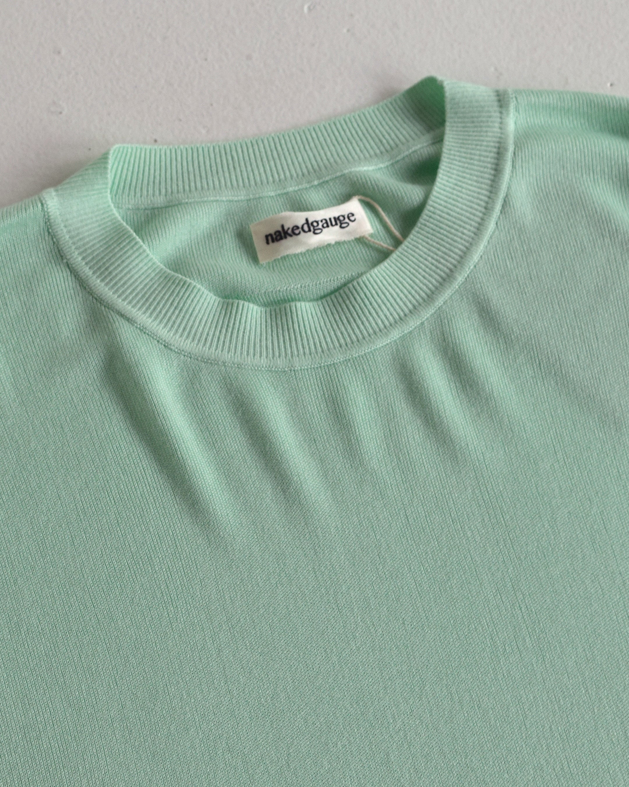 nakedgauge / ARNE SHIRT SS - ICE GREEN