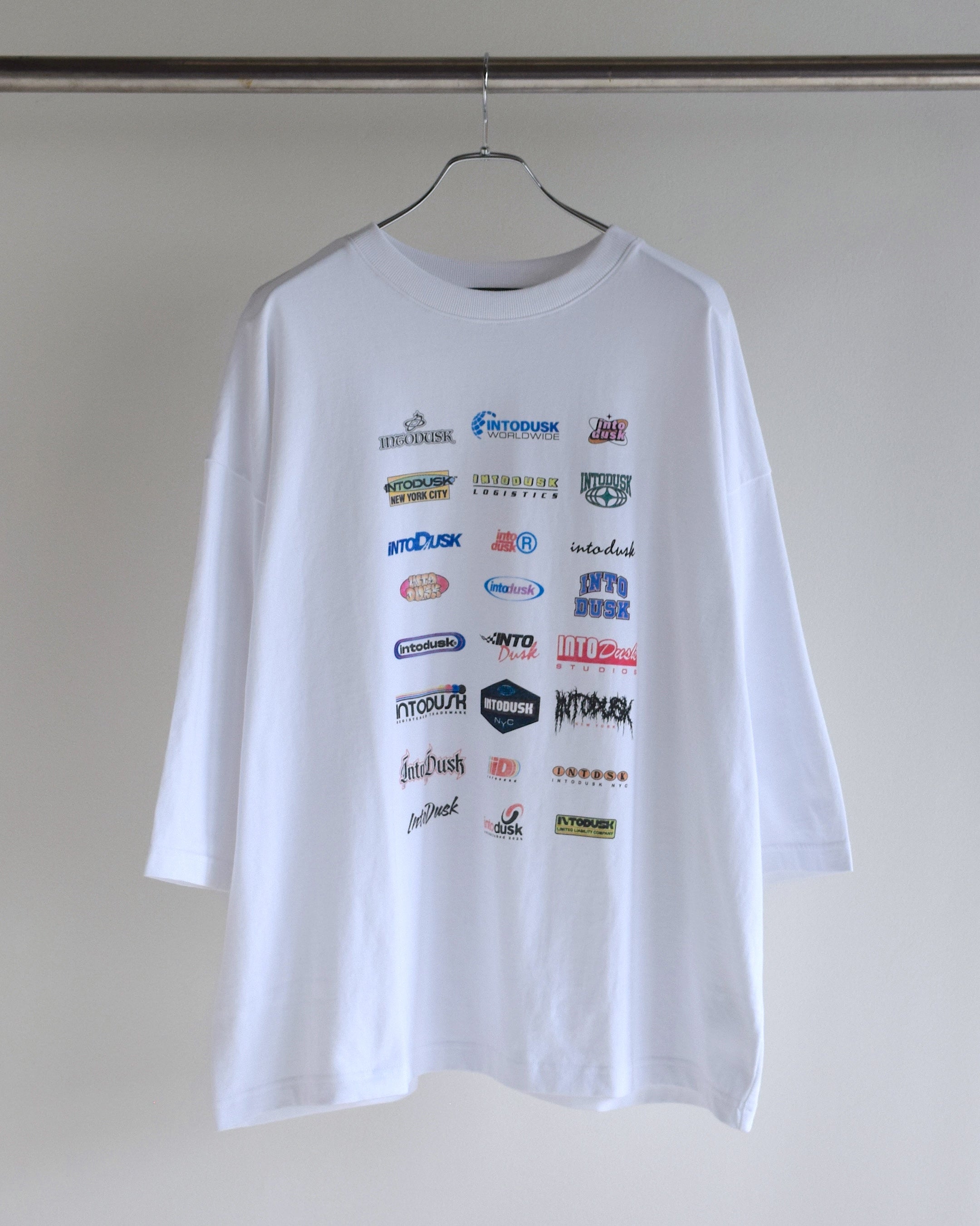 INTODUSK / INTODUSK MULTI LOGO TEE - WHITE