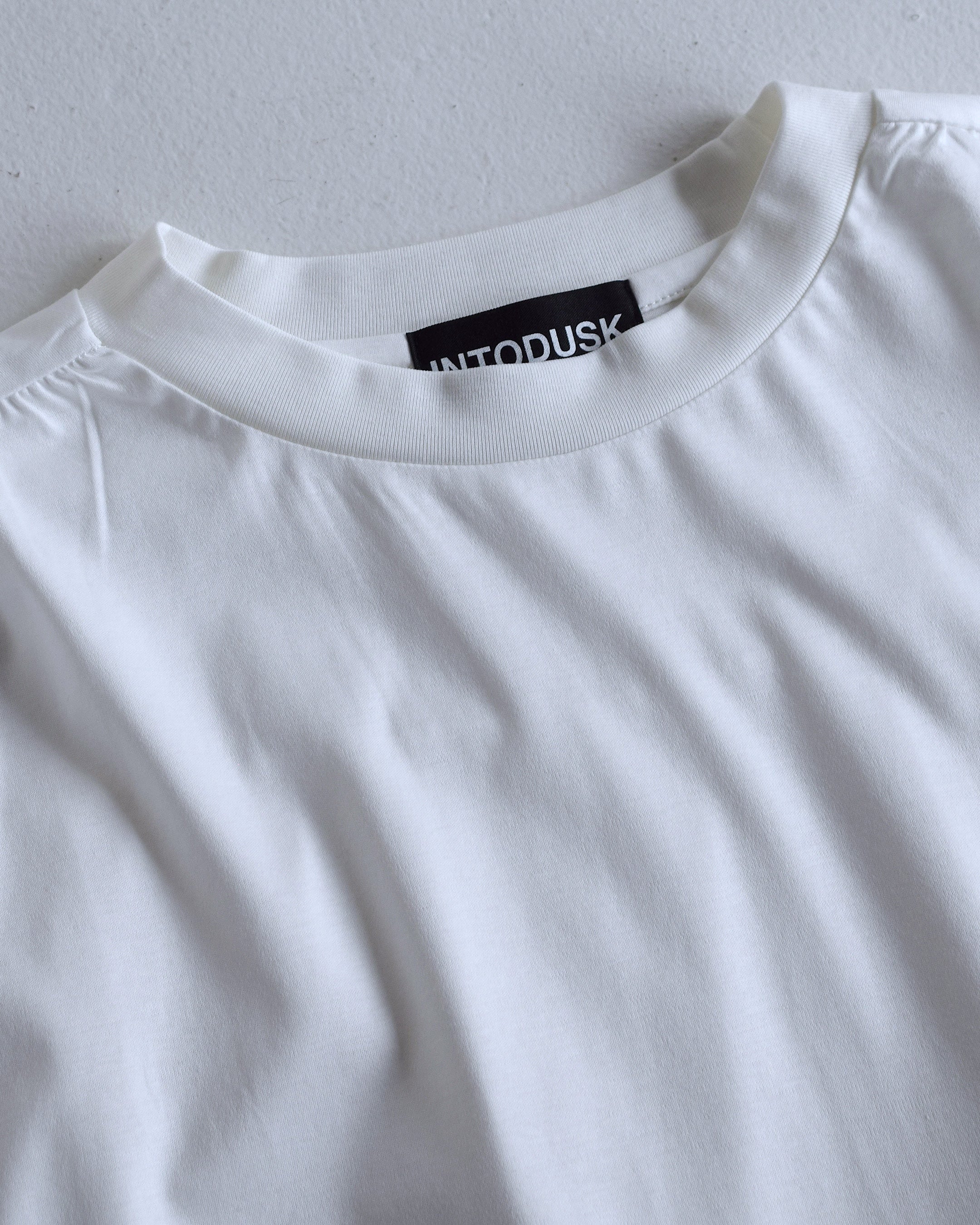 INTODUSK / SWELL OVER SS TEE - WHITE