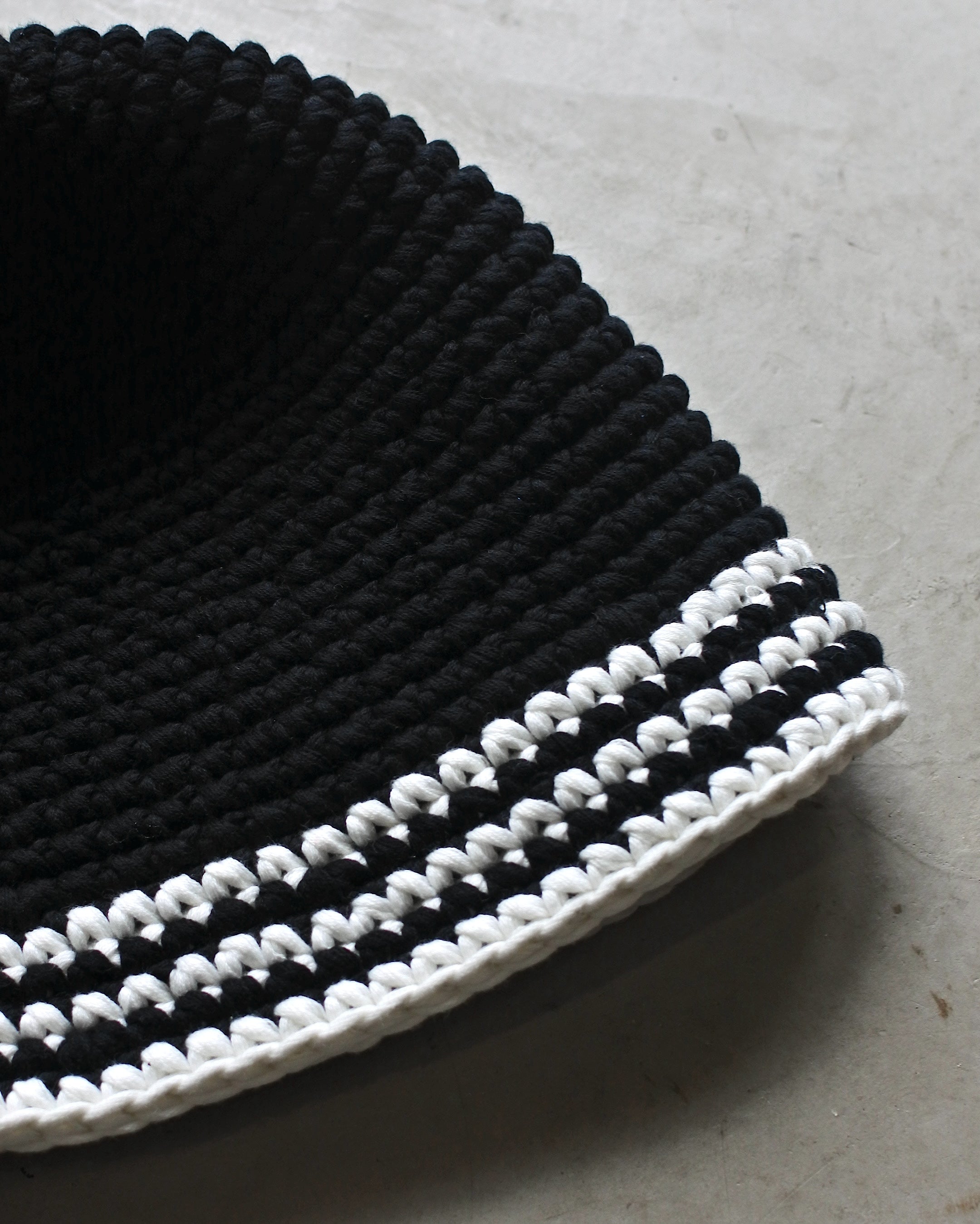 FLEUR / BOARDER HAT - BLACK [BALANCE EXCLUSIVE]