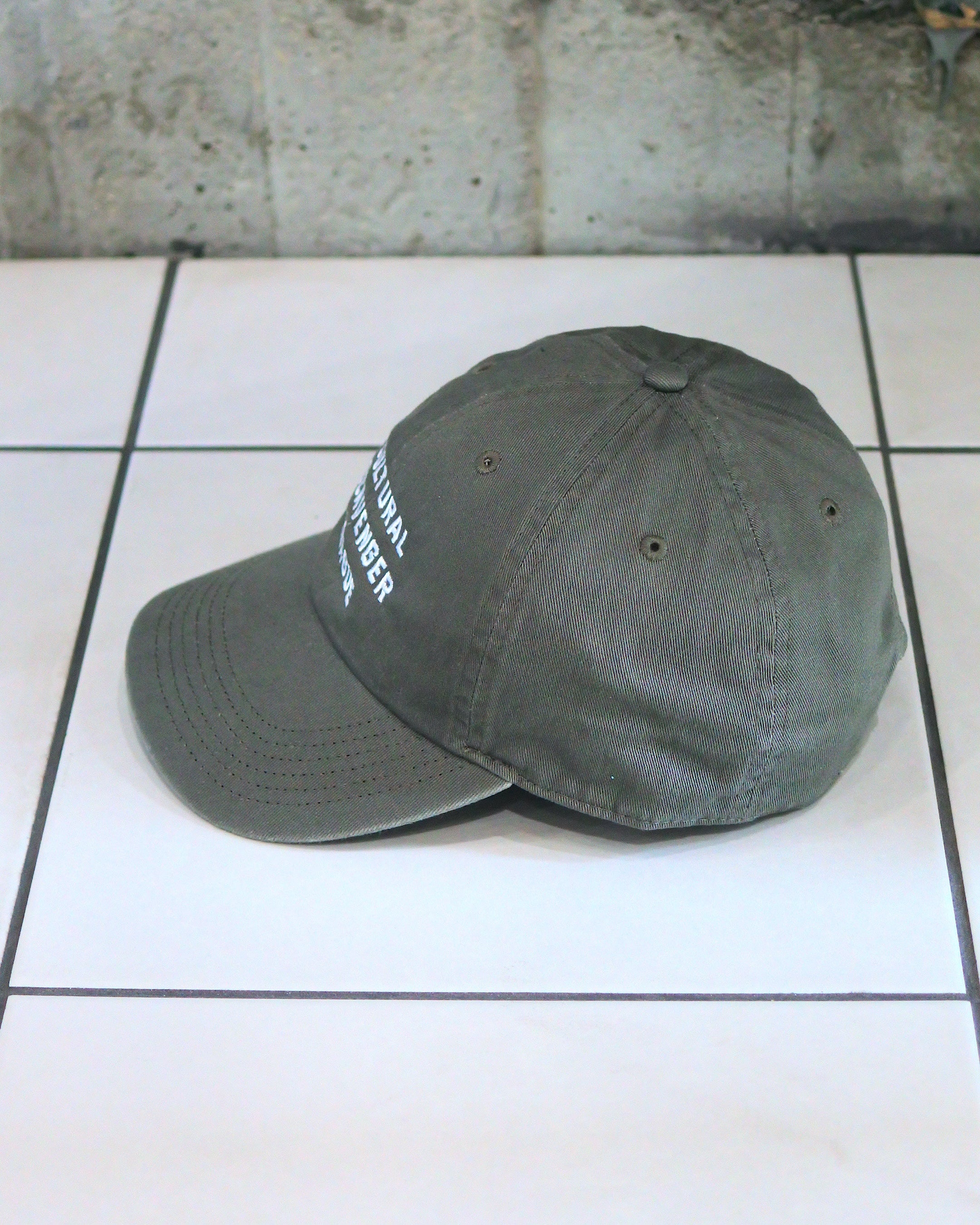 loosejoints / SPECTATOR - "CULTURAL SCAVENGER LEAGUE" BASEBALL CAP - OLIVE