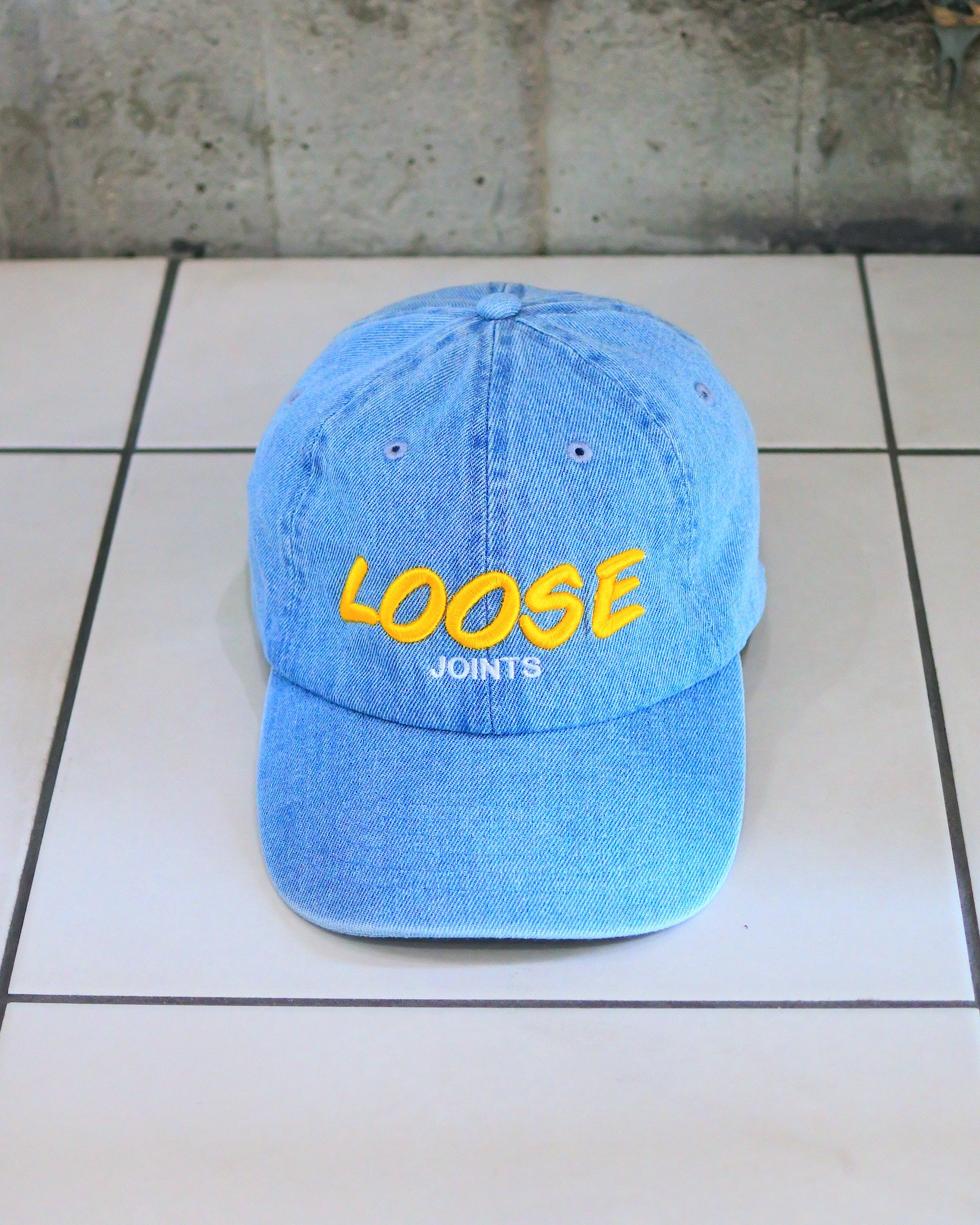 loosejoints / STEWART ARMSTRONG - "Cooper" BASEBALL CAP - INDIGO