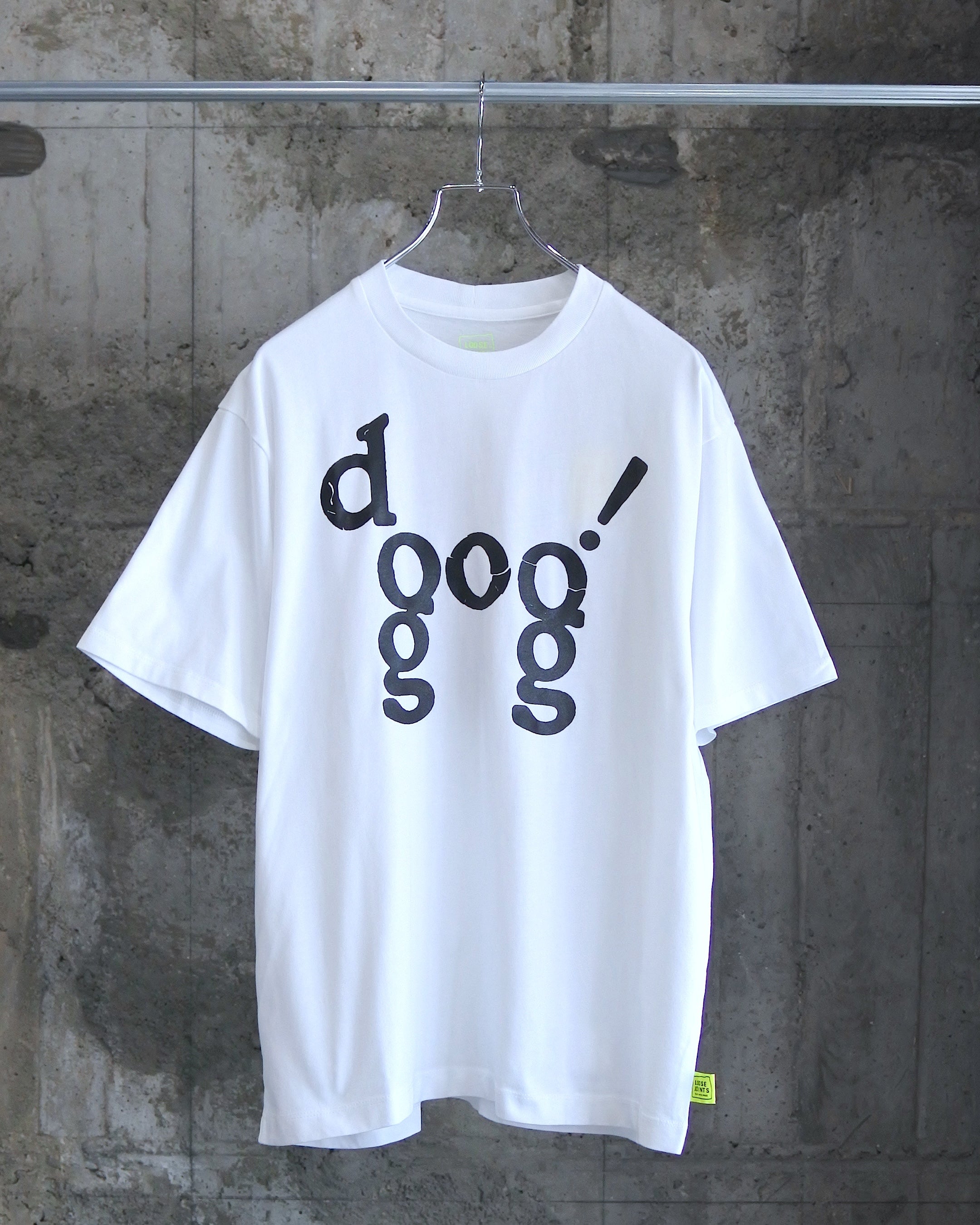 loosejoints / JASON FOX - "DOG" S/S TEE - WHITE