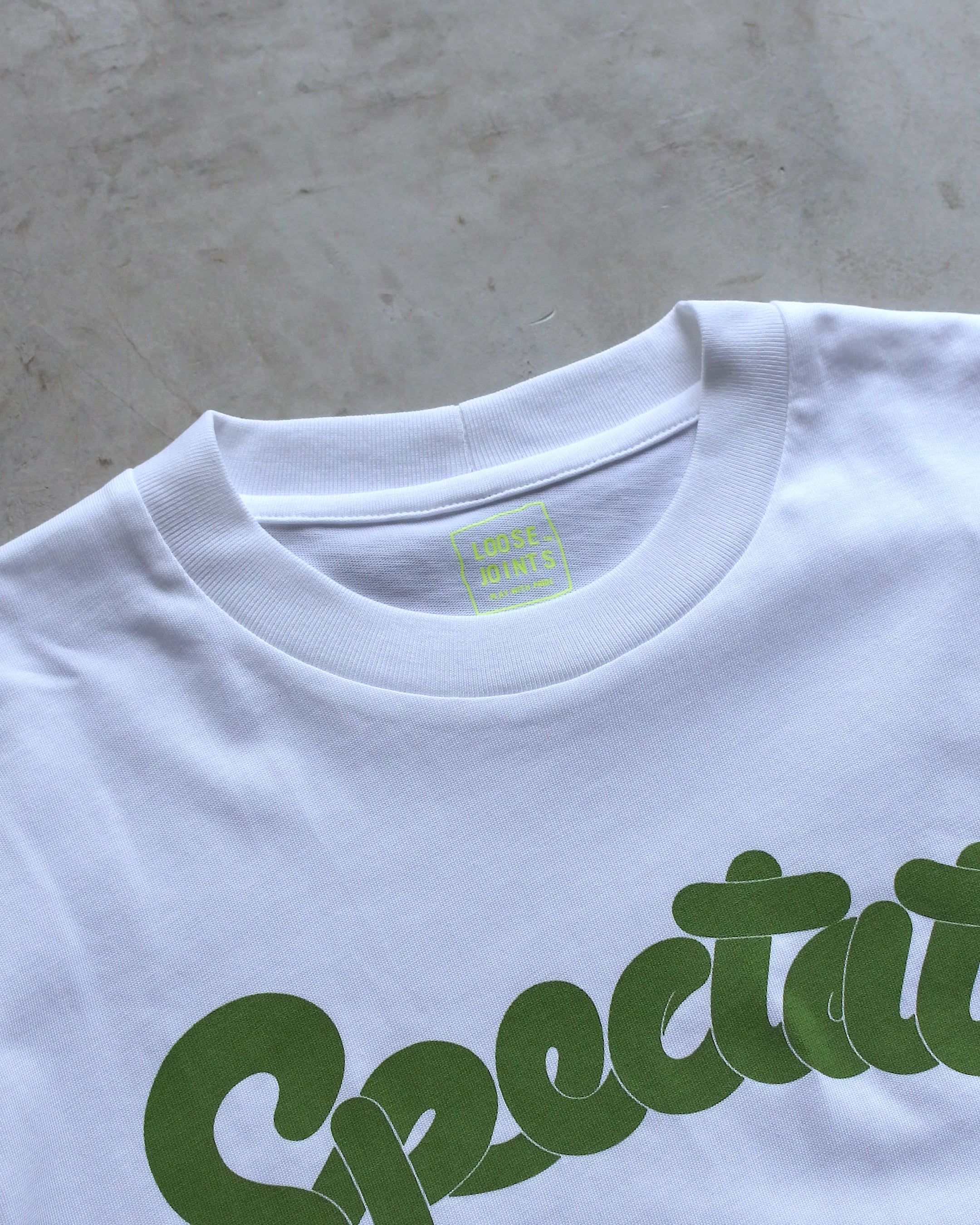 loosejoints / SPECTATOR - "OLD LOGO" S/S TEE - WHITE