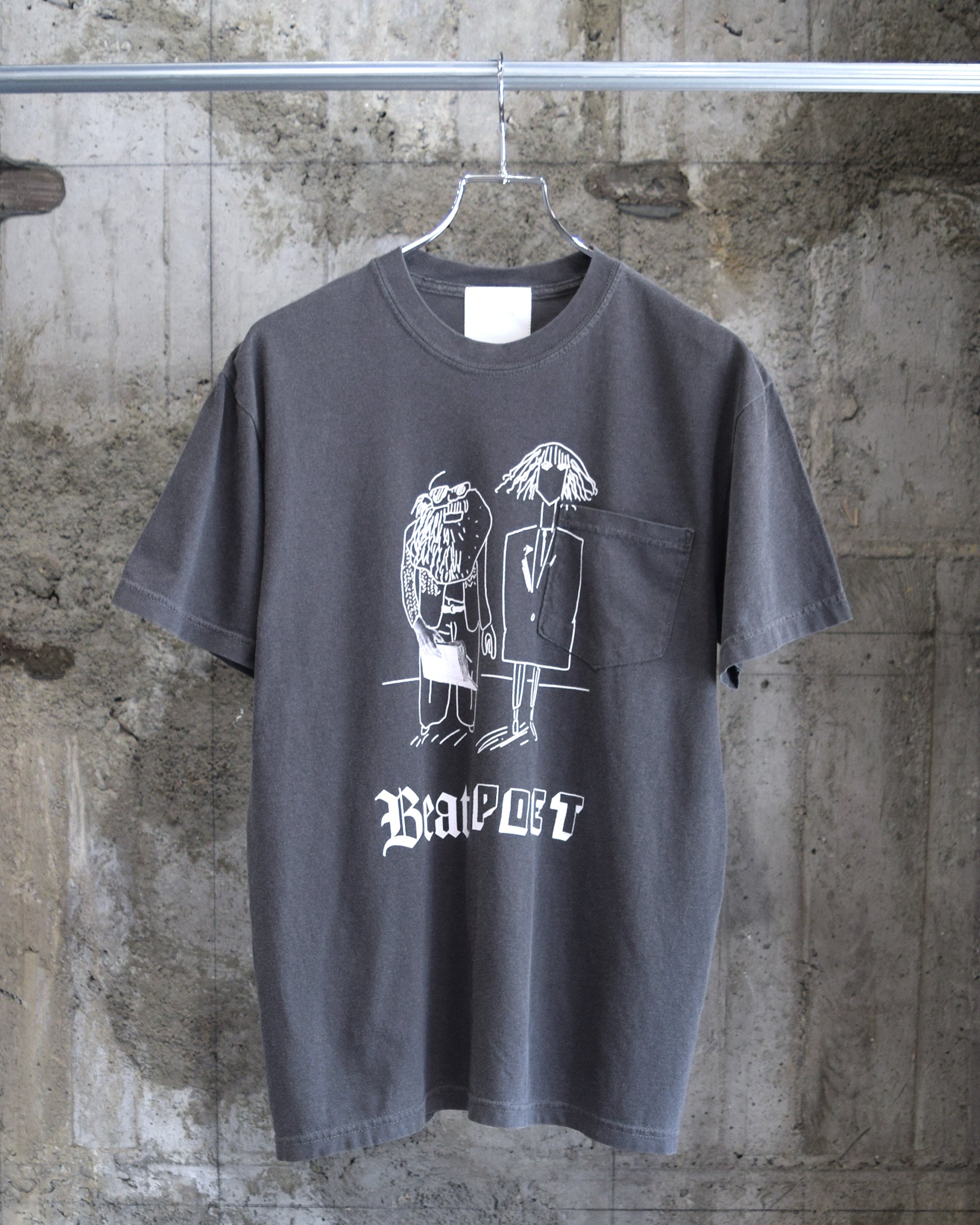 TODAY edition / VILLAGE #03 SS Tee - CHARCOAL