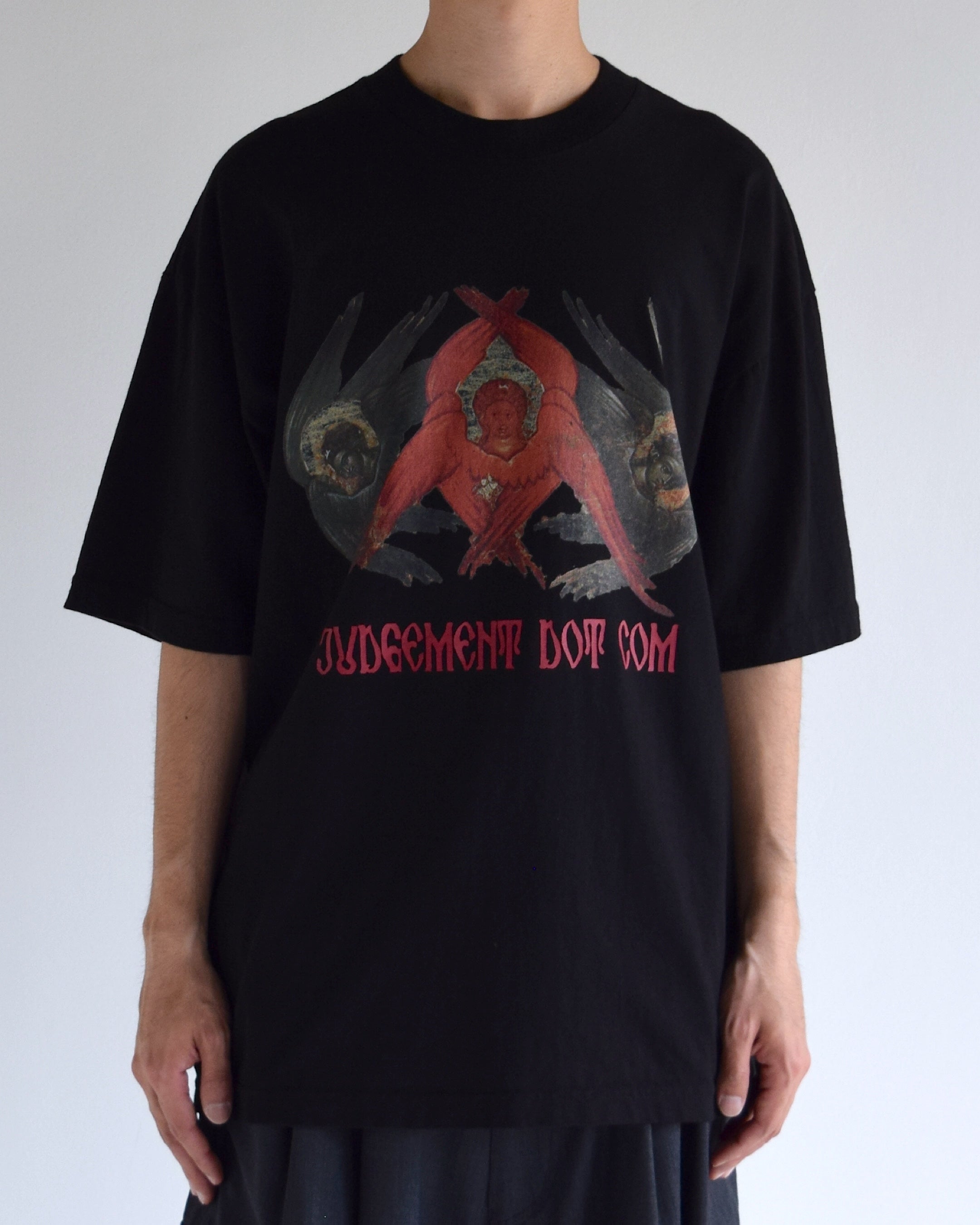 LES SIX / judgement tee - BLACK