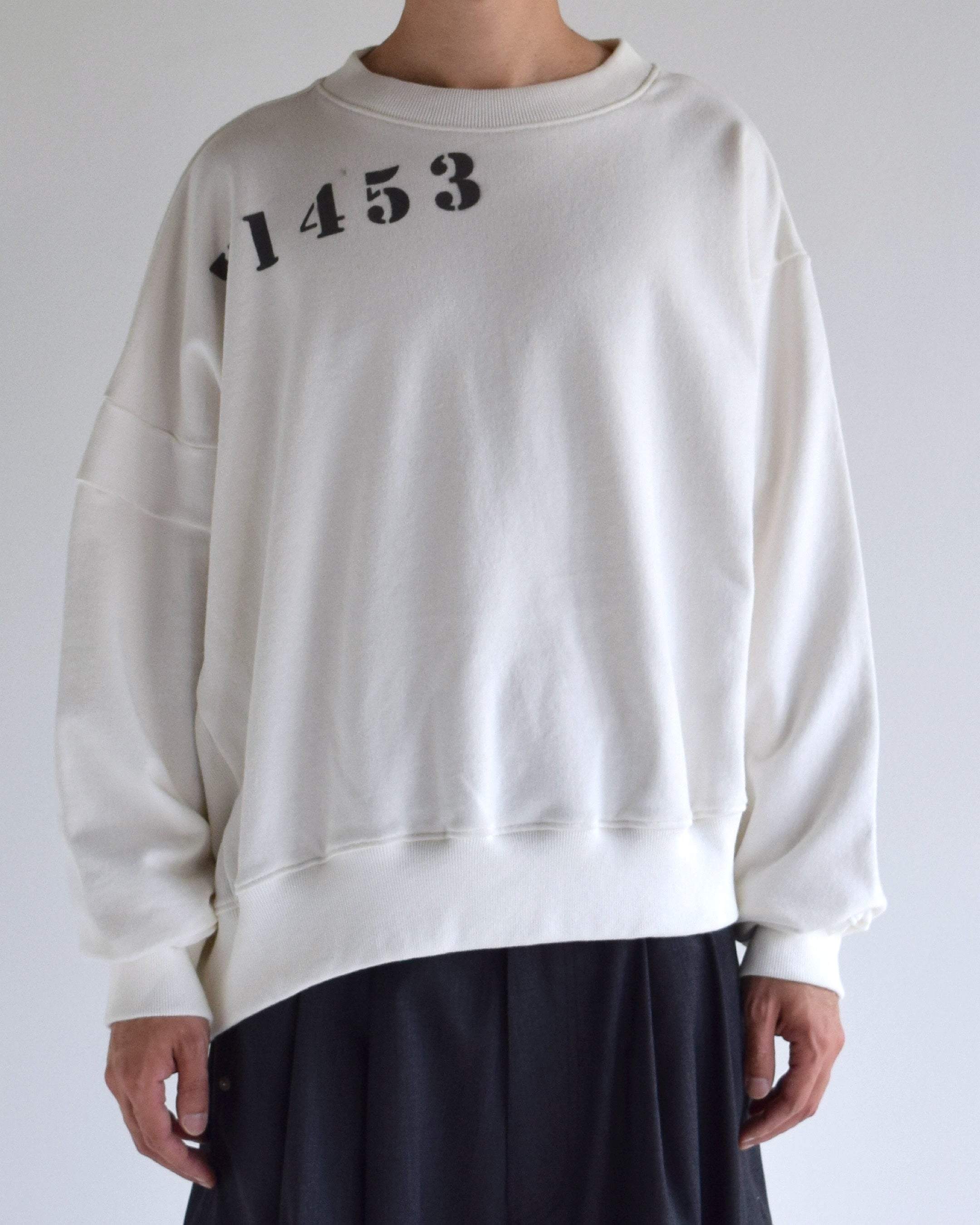 LES SIX / 87 degree sweater - WHITE