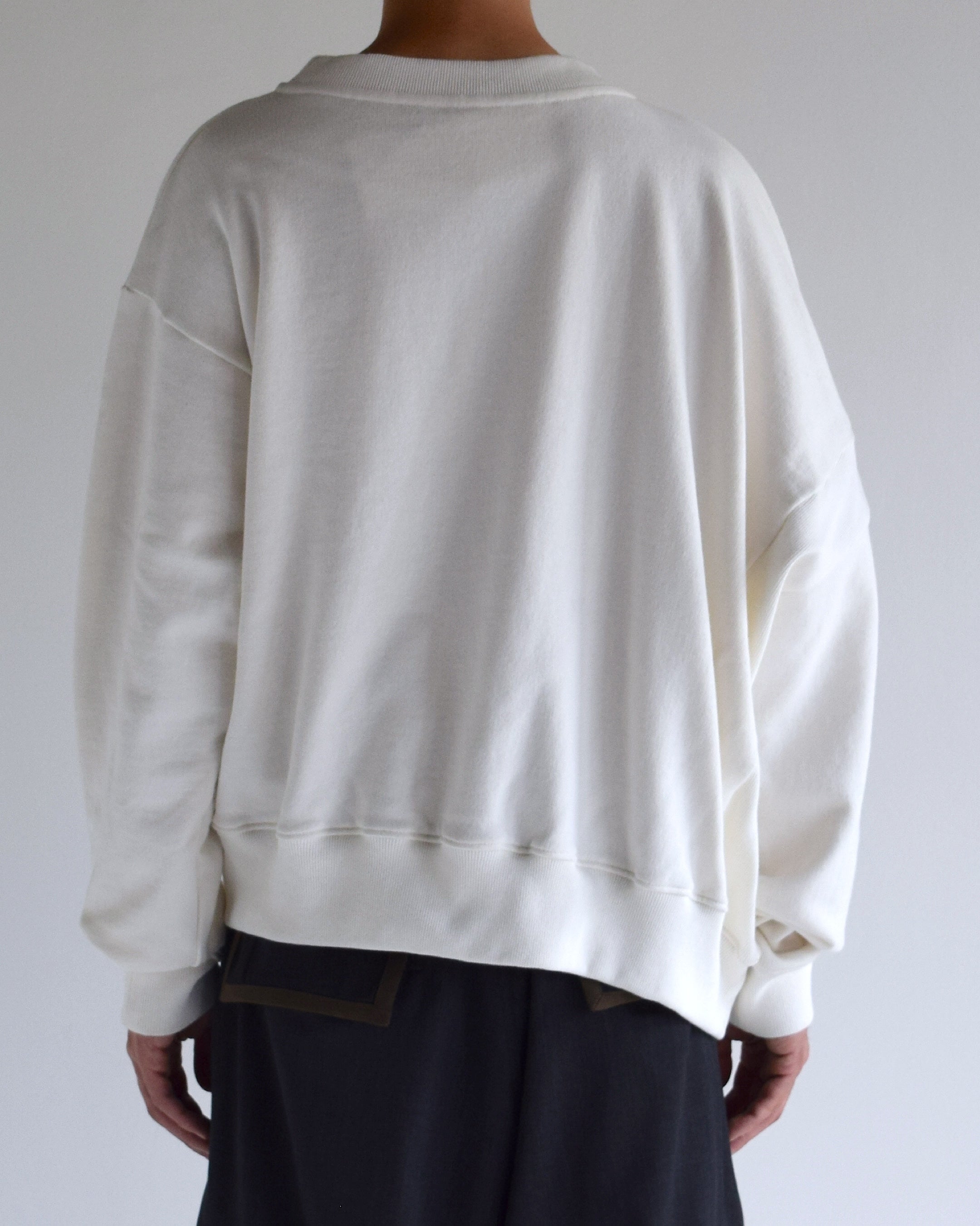 LES SIX / 87 degree sweater - WHITE
