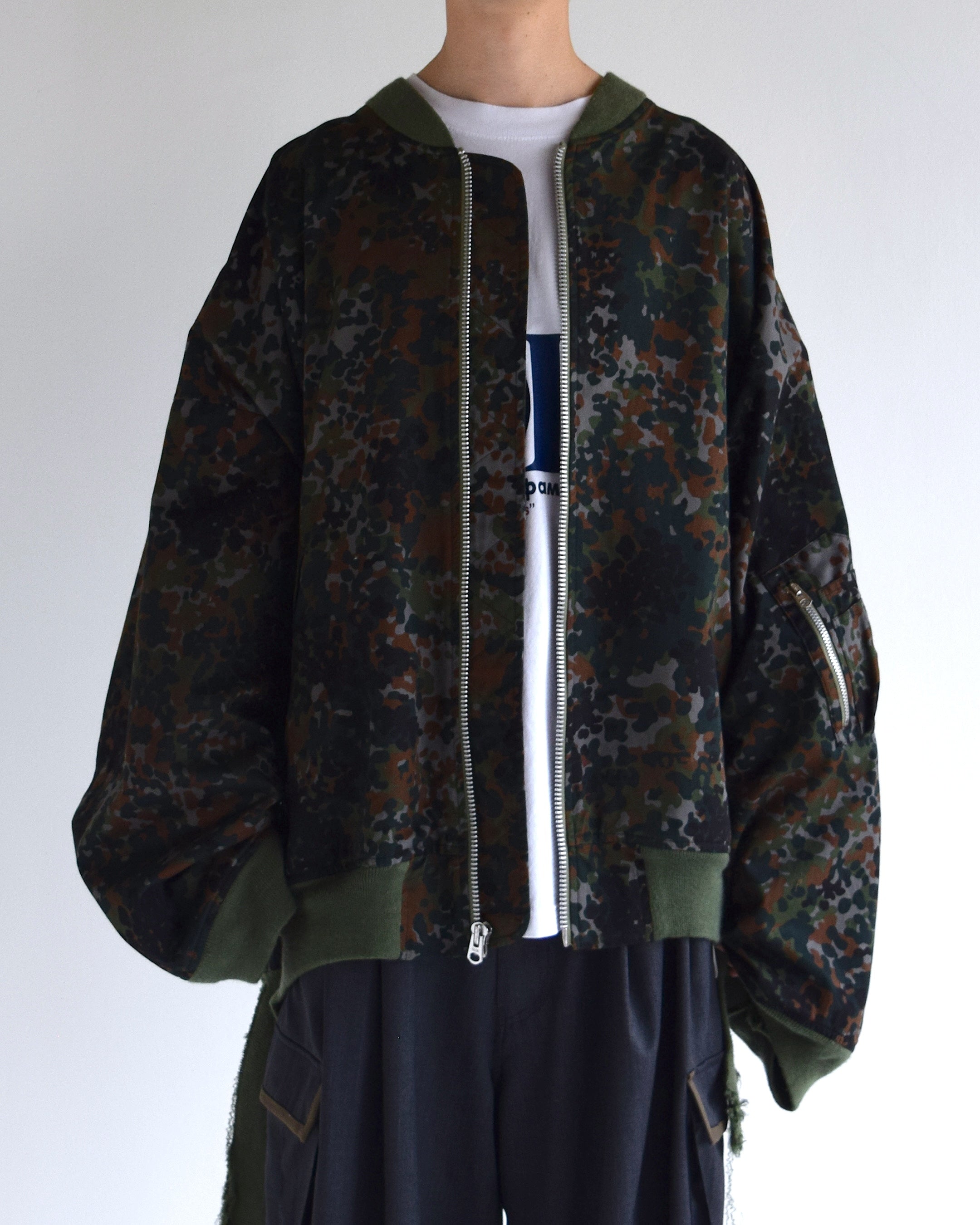 LES SIX / anathema bomber - germancamo dyed