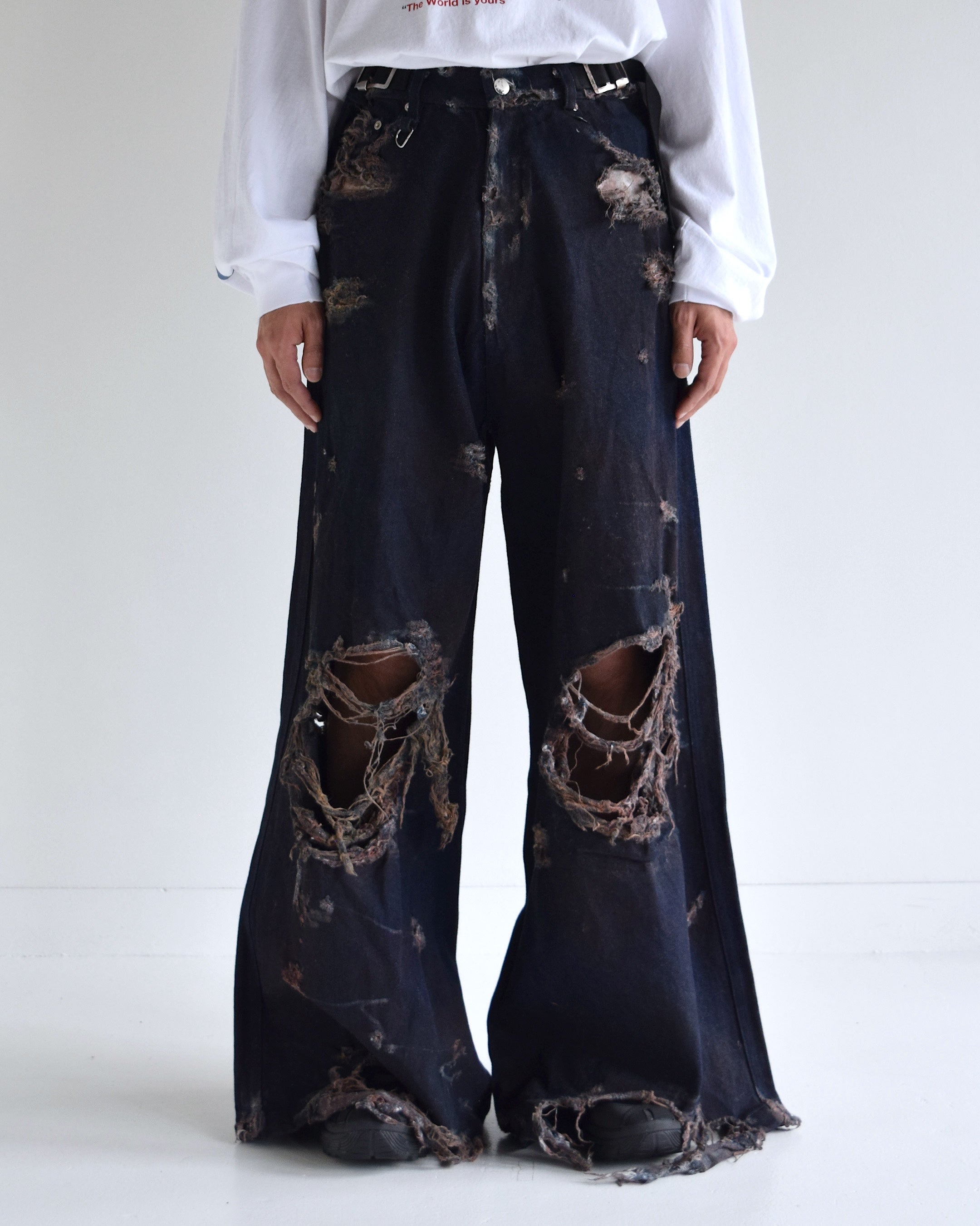 LES SIX / EXPLODED gout denim - Blue