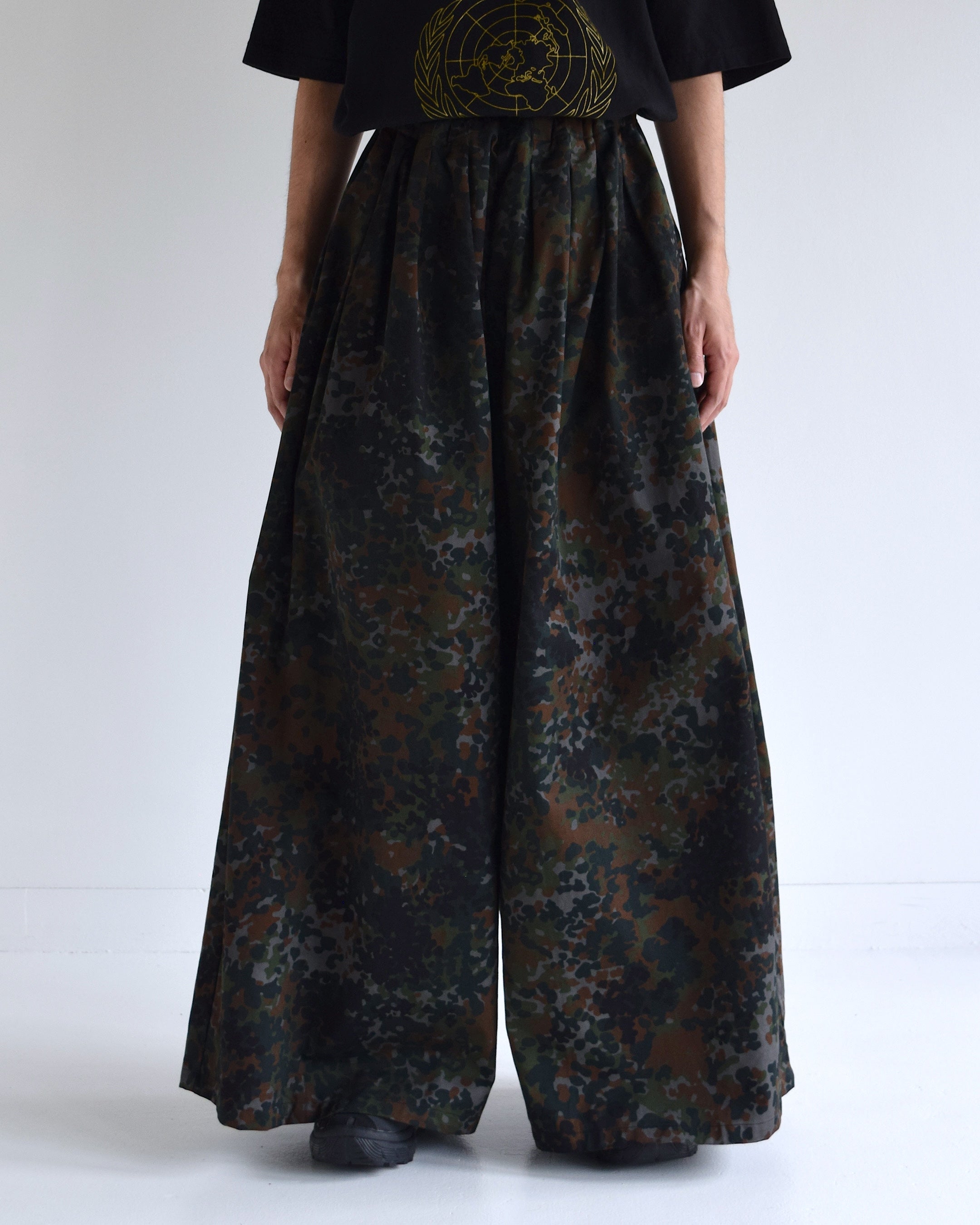 LES SIX / sniper pants - German camo dyed
