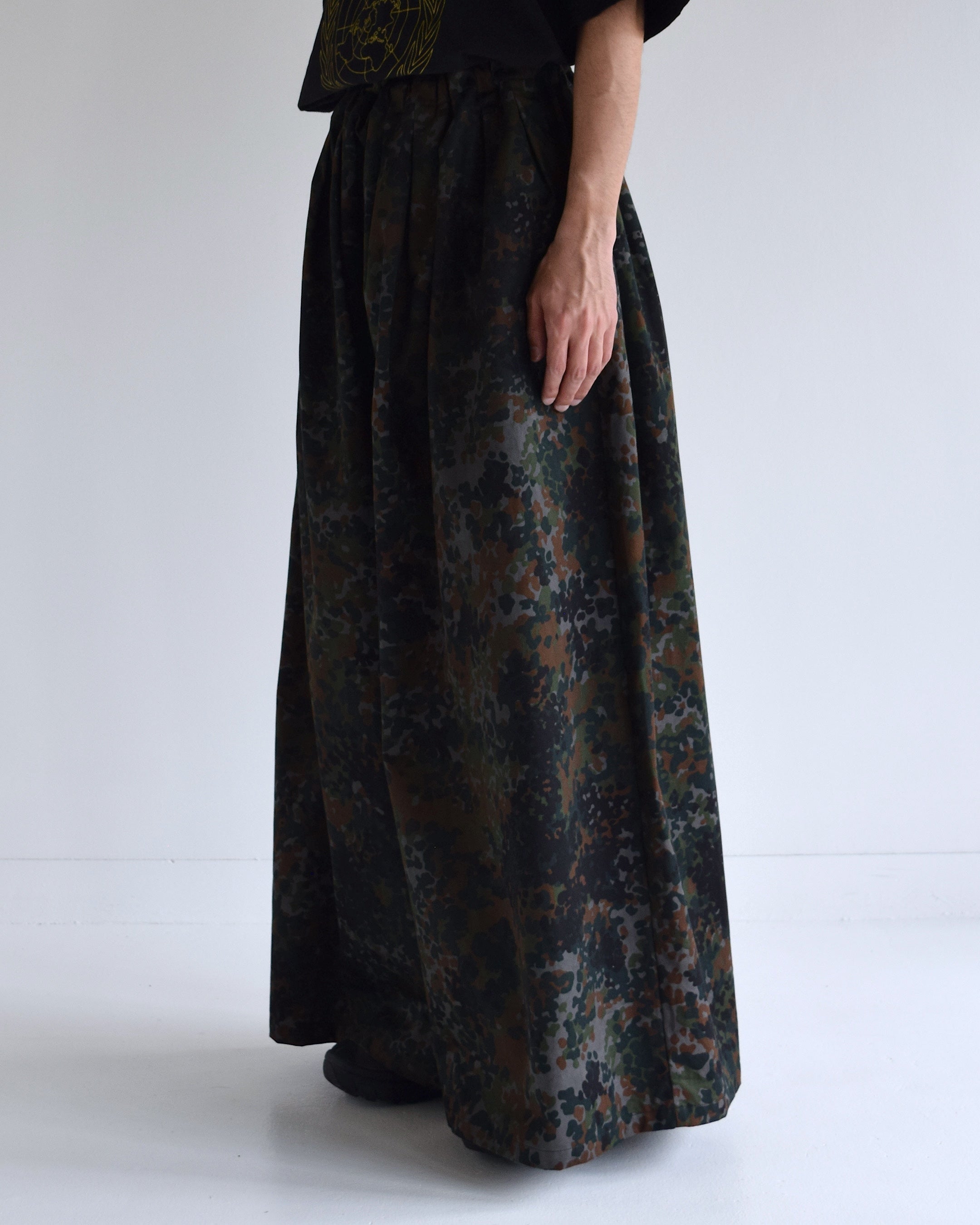 LES SIX / sniper pants - German camo dyed