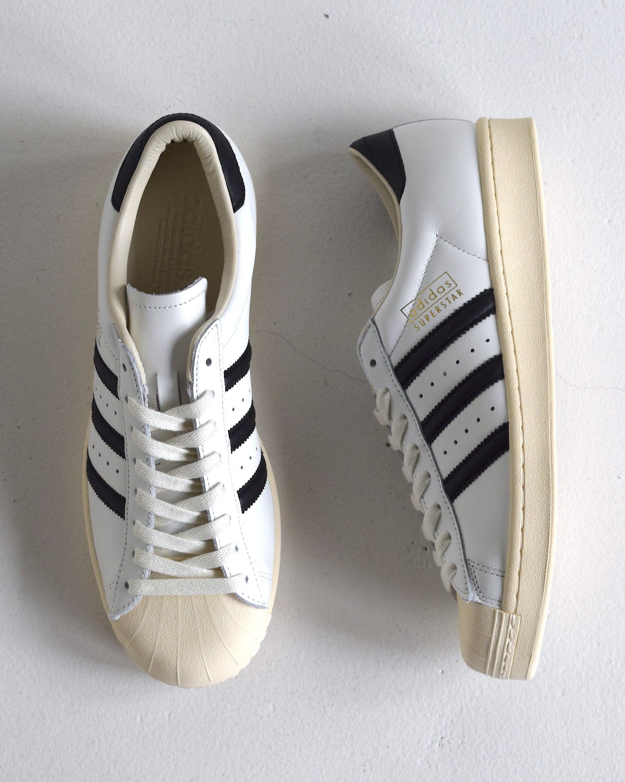 ADIDAS / SUPERSTAR VINTAGE - WHITE×BLACK
