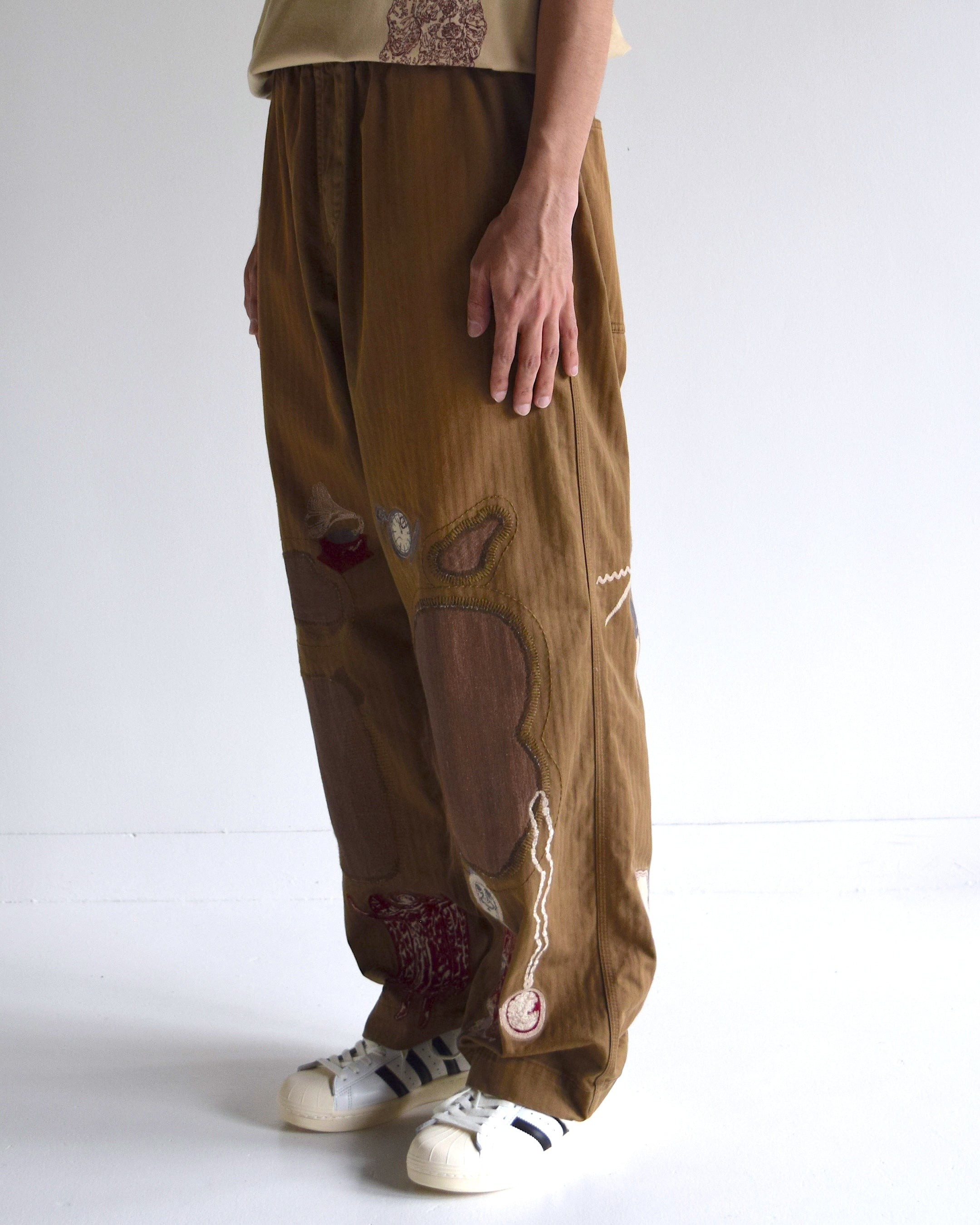 samuel zelig / Antique Pant - Brown