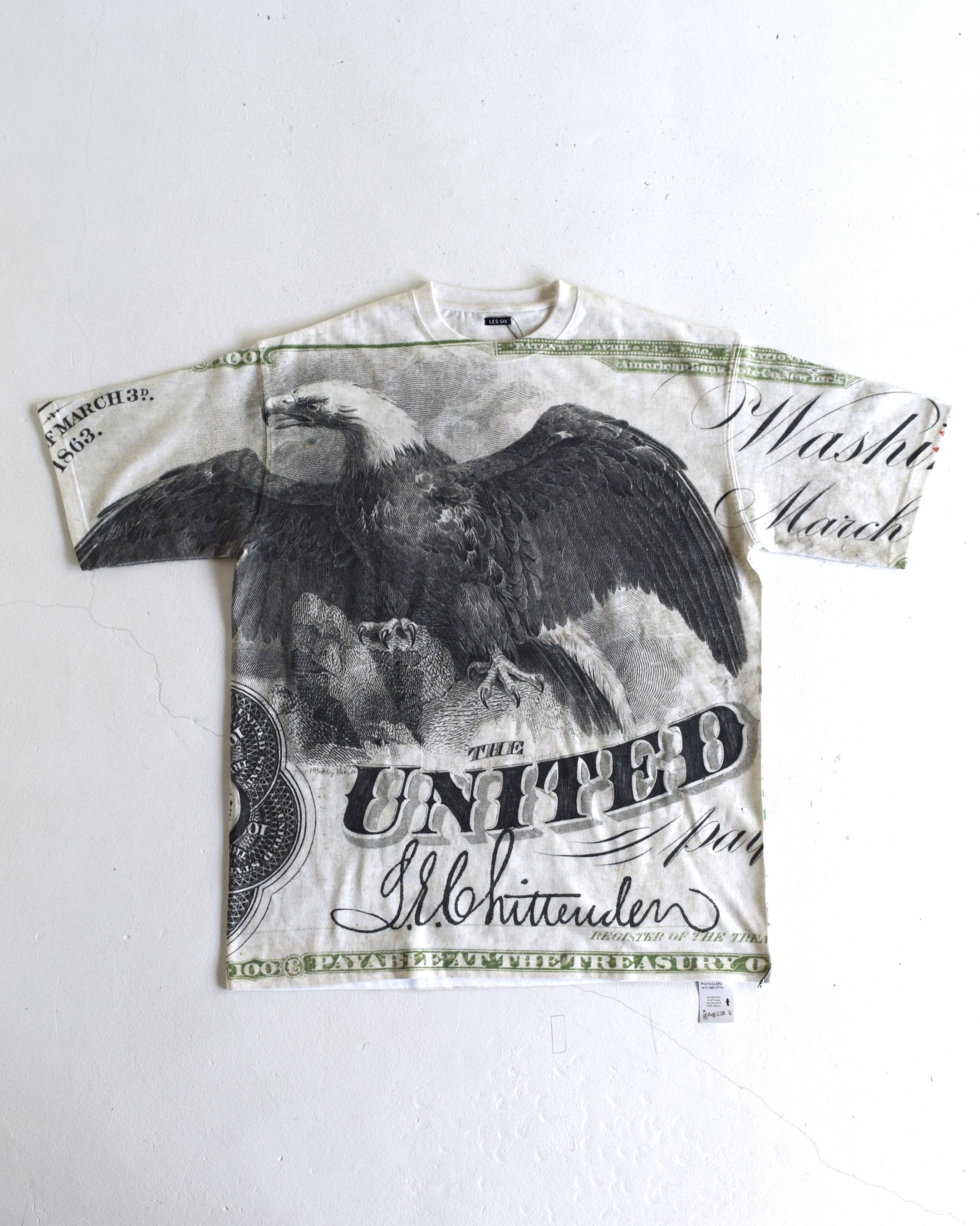 LES SIX / greed tee - USA