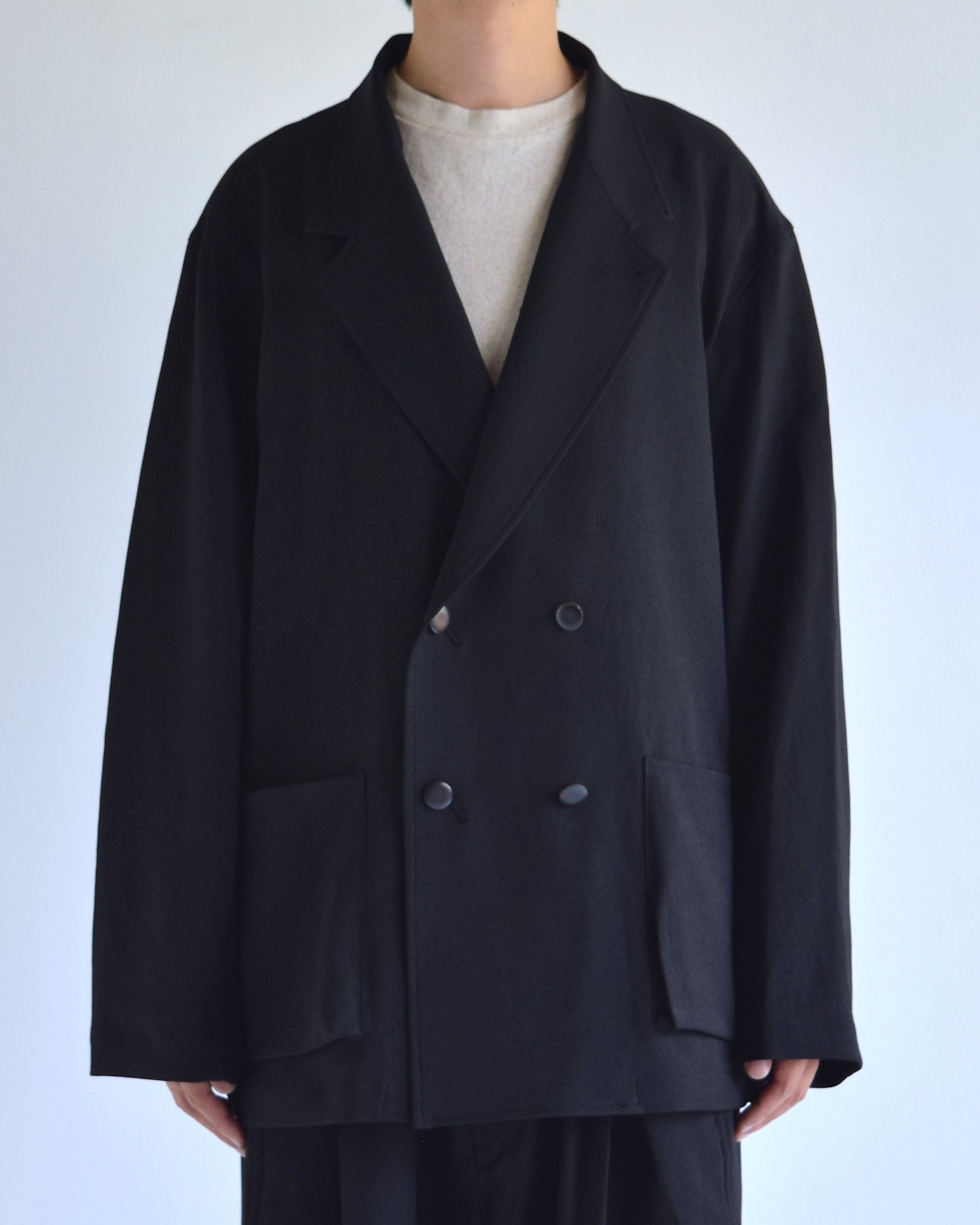 satou / "gakuran w-jacket" - kuro