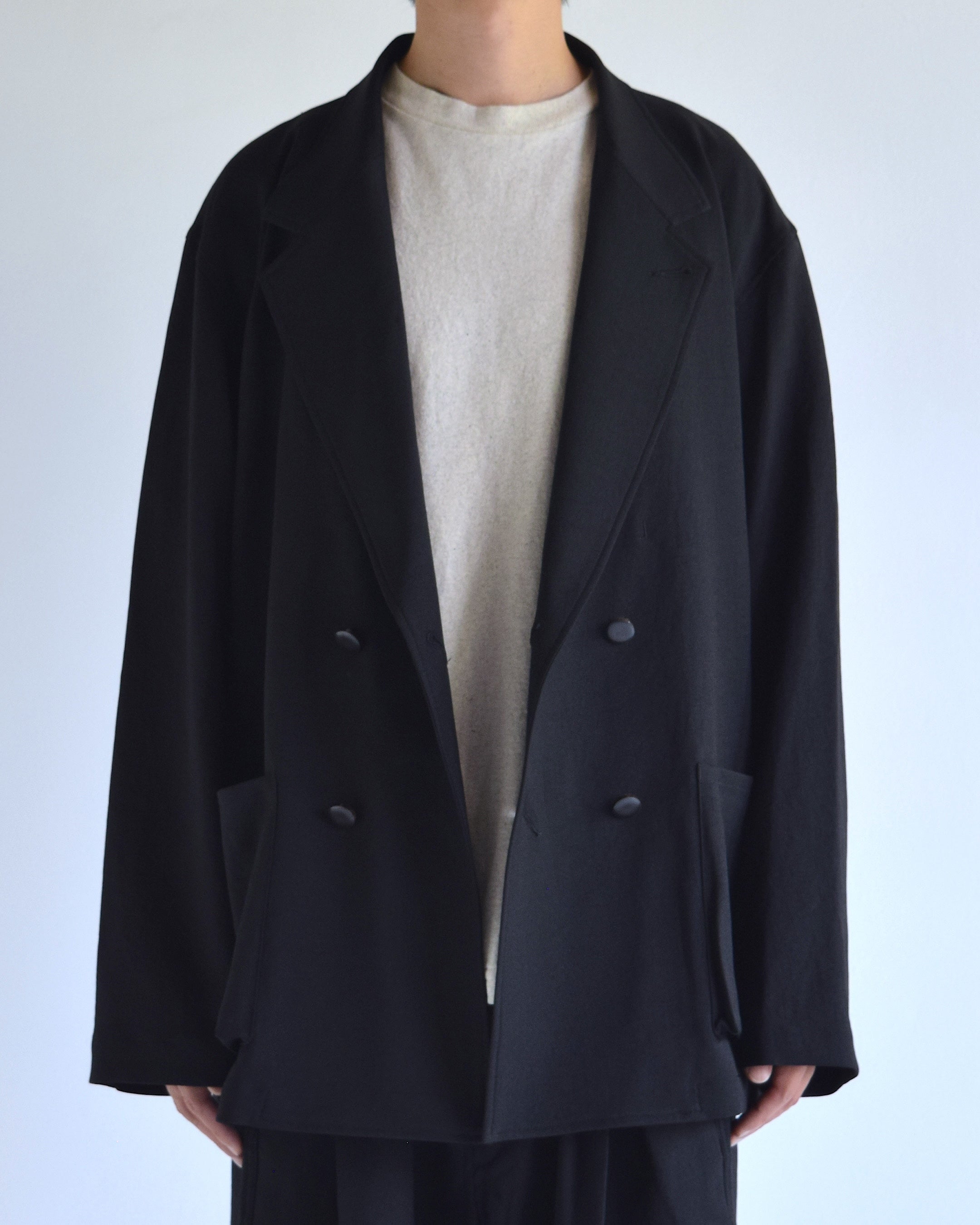 satou / "gakuran w-jacket" - kuro