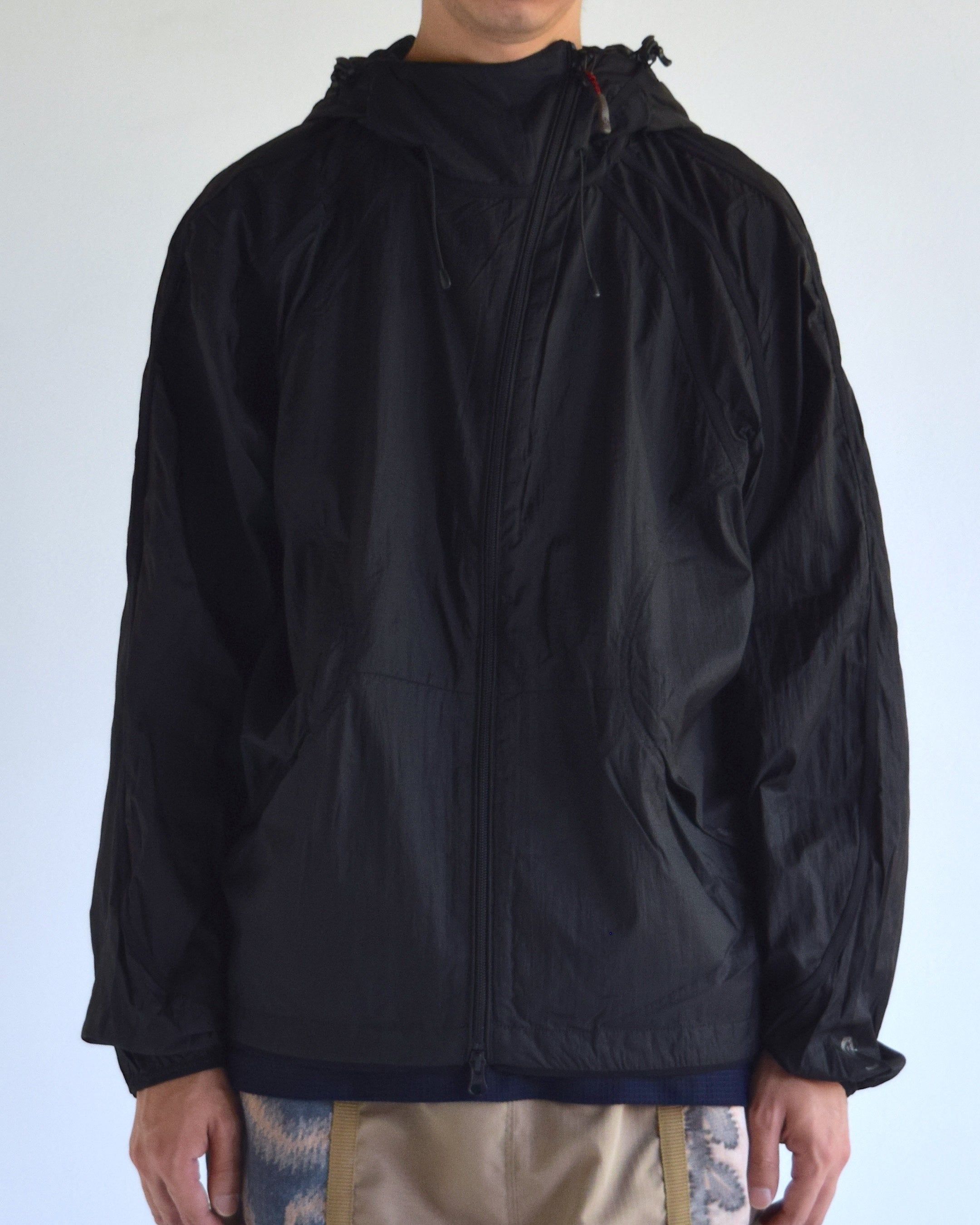 Somewhere Outside / Multi Patchwork Webbing Jacket - BLACK
