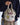 Somewhere Outside / Drawstring Tote Bag - BEIGE