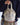 Somewhere Outside / Drawstring Tote Bag - BEIGE