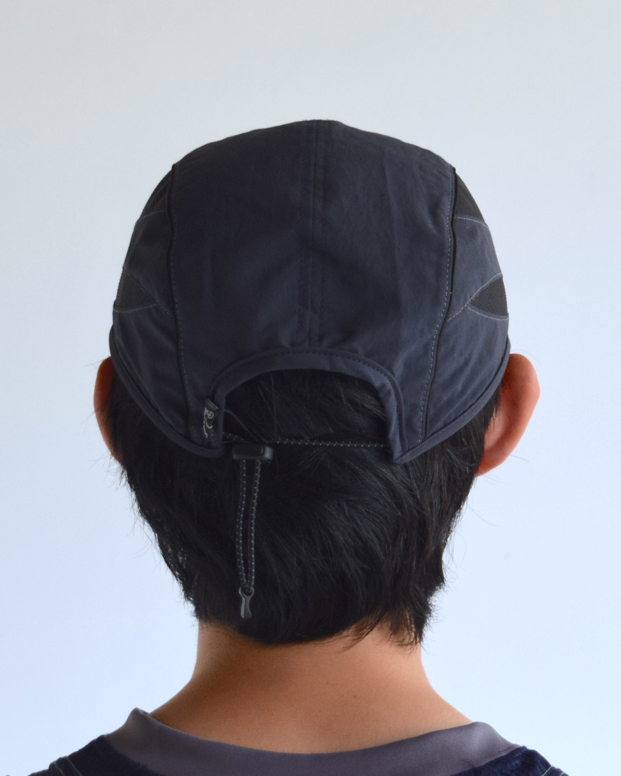 Somewhere Outside / Curved Mesh Panel Cap - CHARCOAL