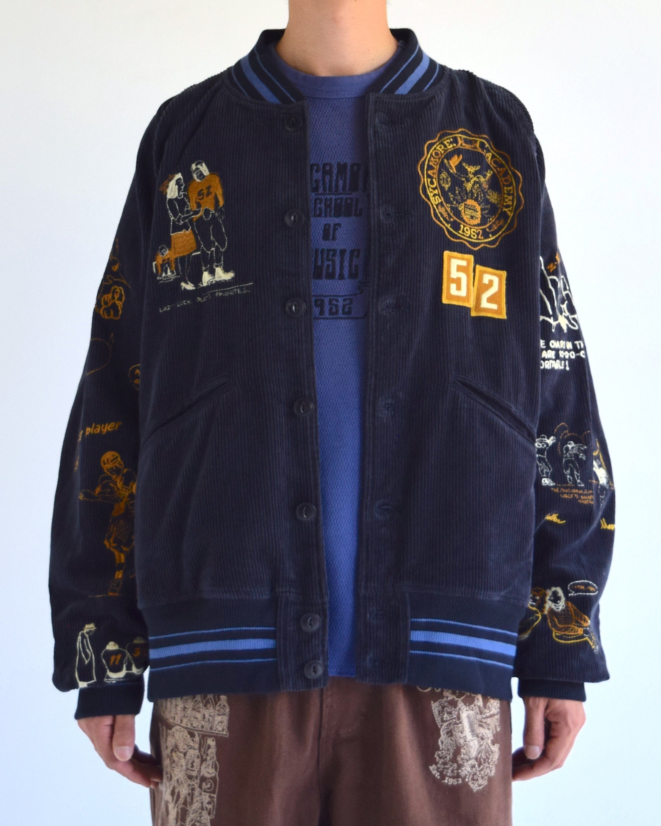 samuel zelig / Versity Jacket - Navy