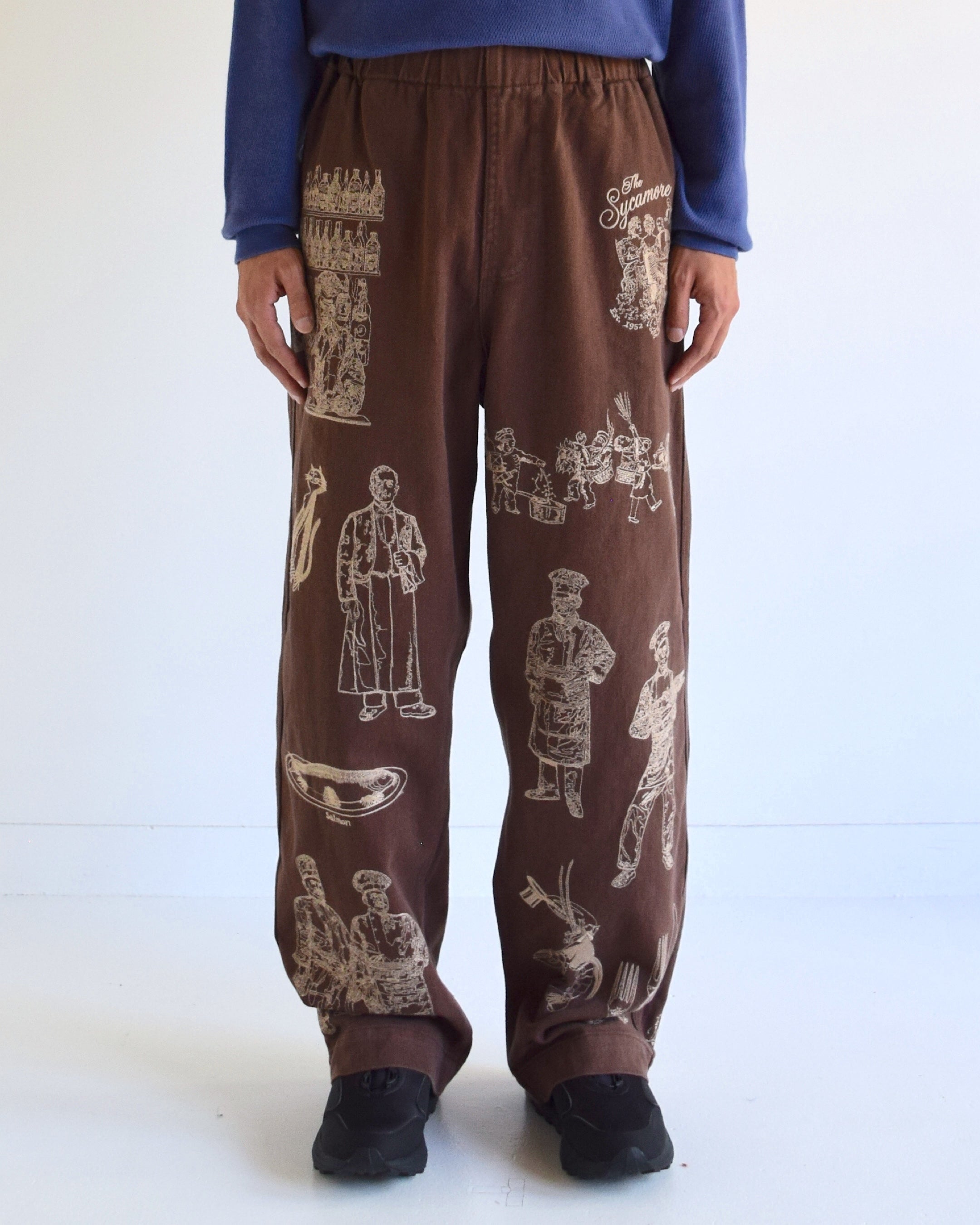 samuel zelig / Restaurant Pant - Brown