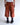 BONKNOW FREAKS / Double Knee Tactical Sweat Shorts - DARK ORANGE