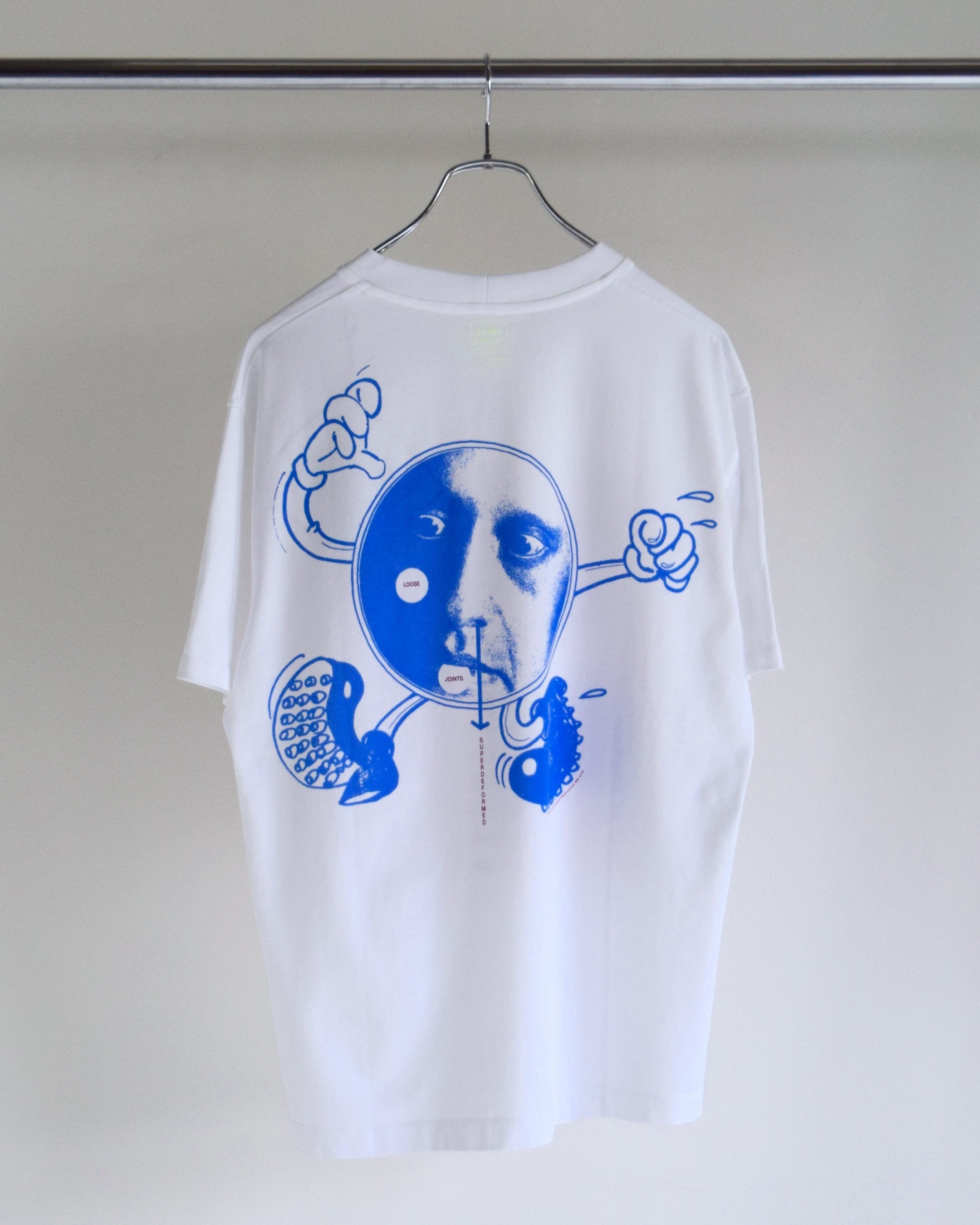 loosejoints / ED DAVIS - "SUPERDEFORMED" S/S TEE - WHITE