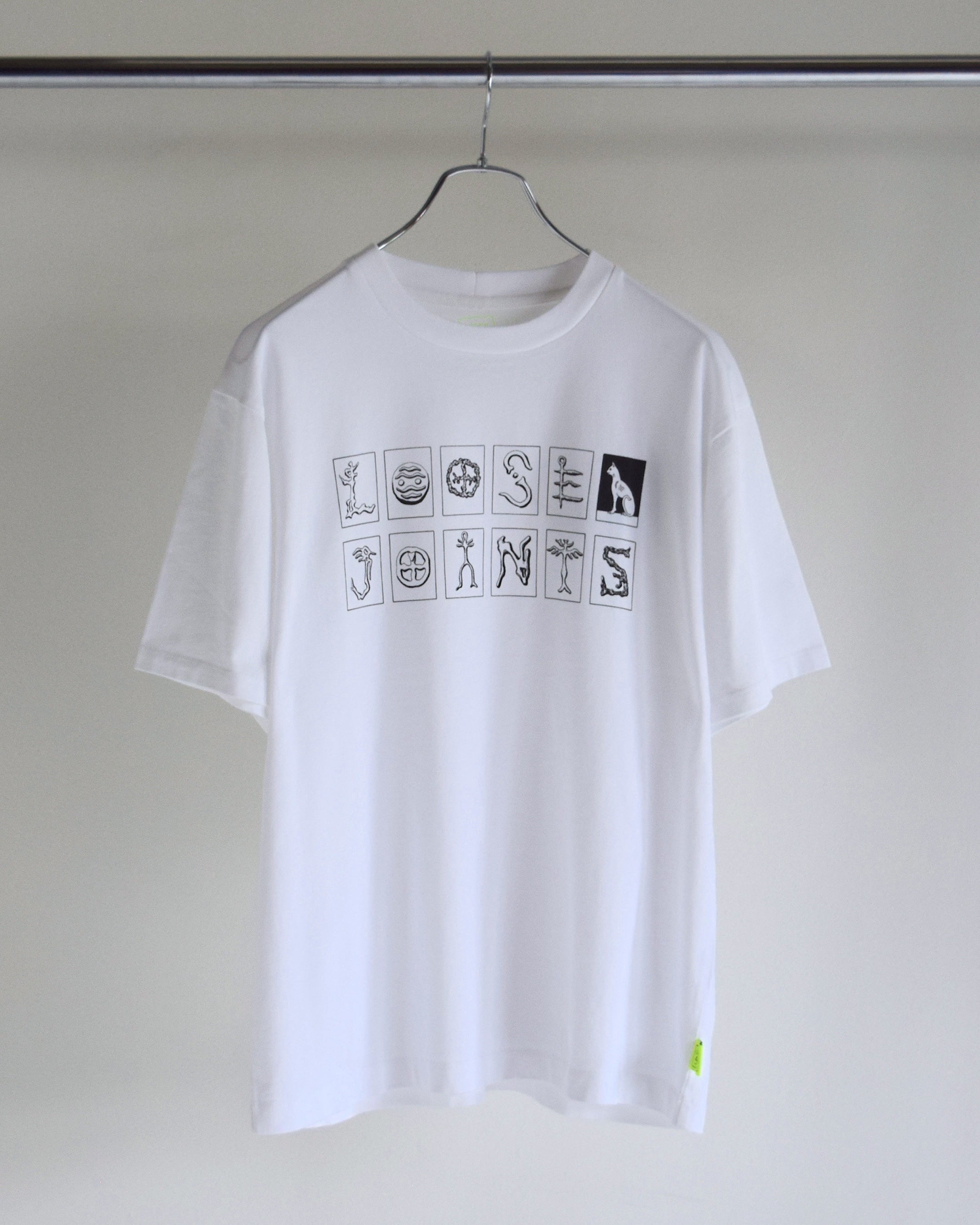 loosejoints / SUSUMU MUKAI - "ANCIENT MODELS" S/S TEE - WHITE
