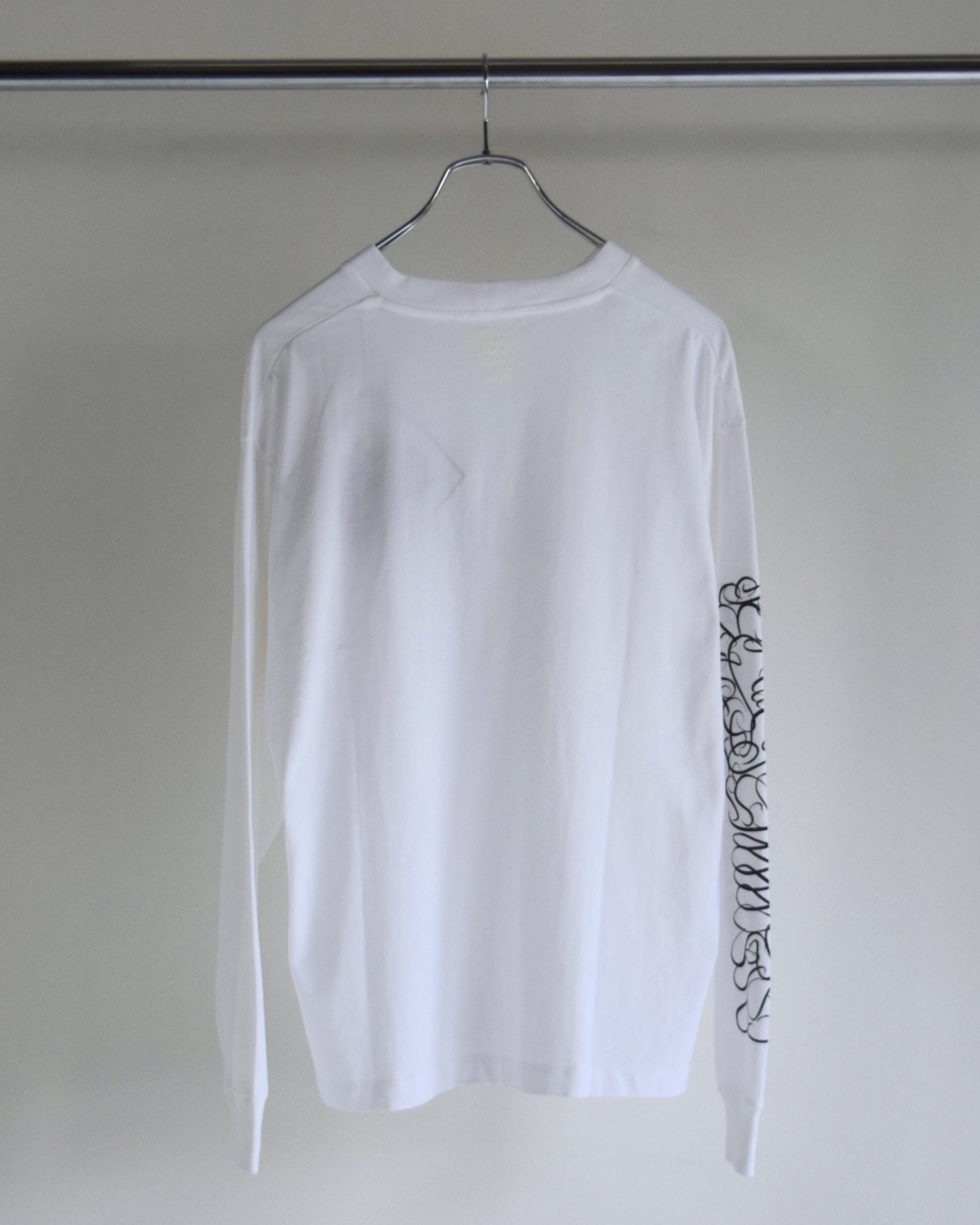 loosejoints / JUN TSUNODA - "LOOSEJOINTS" L/S TEE - WHITE