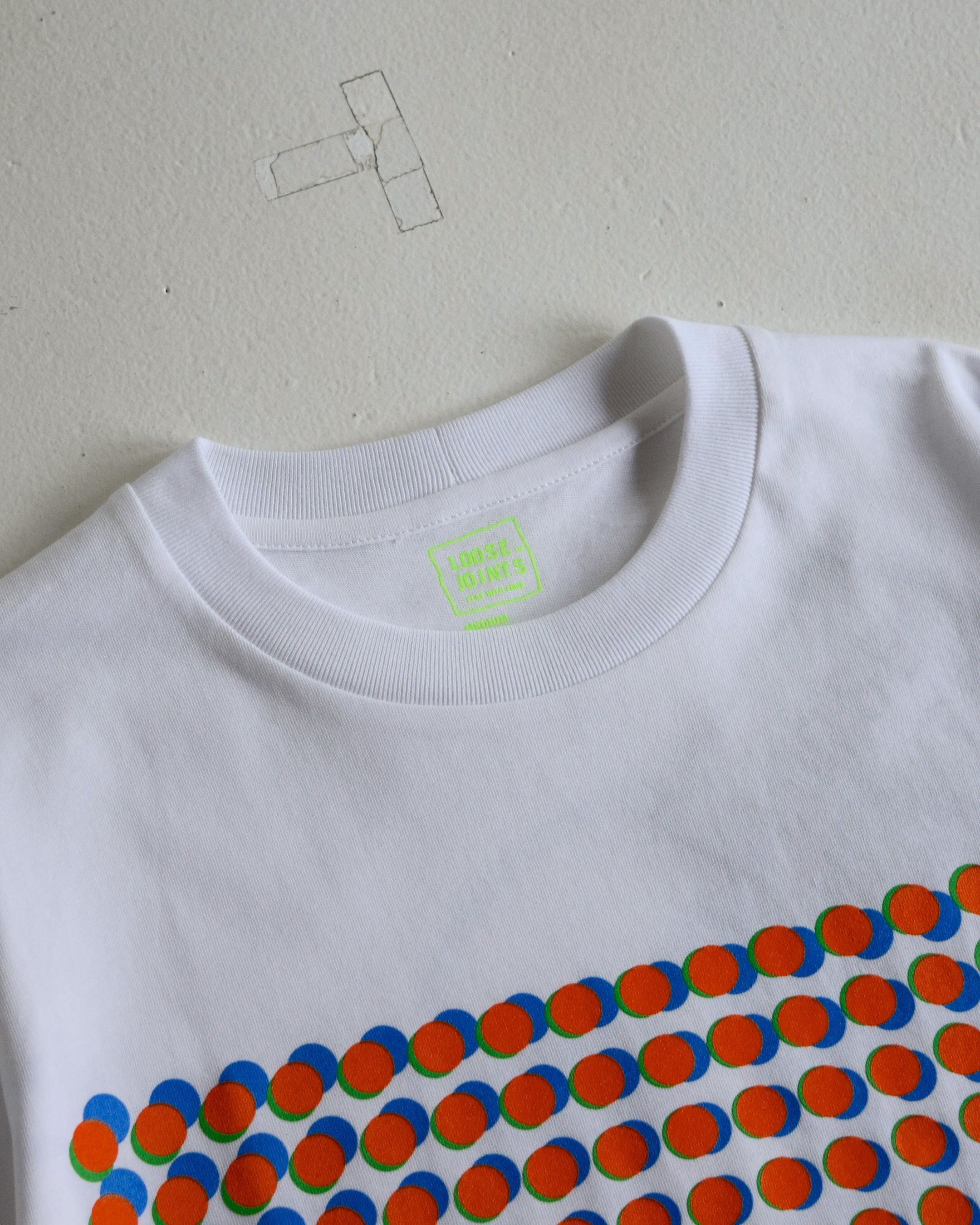 loosejoints / ED DAVIS - "SUPERDEFORMED" S/S TEE - WHITE