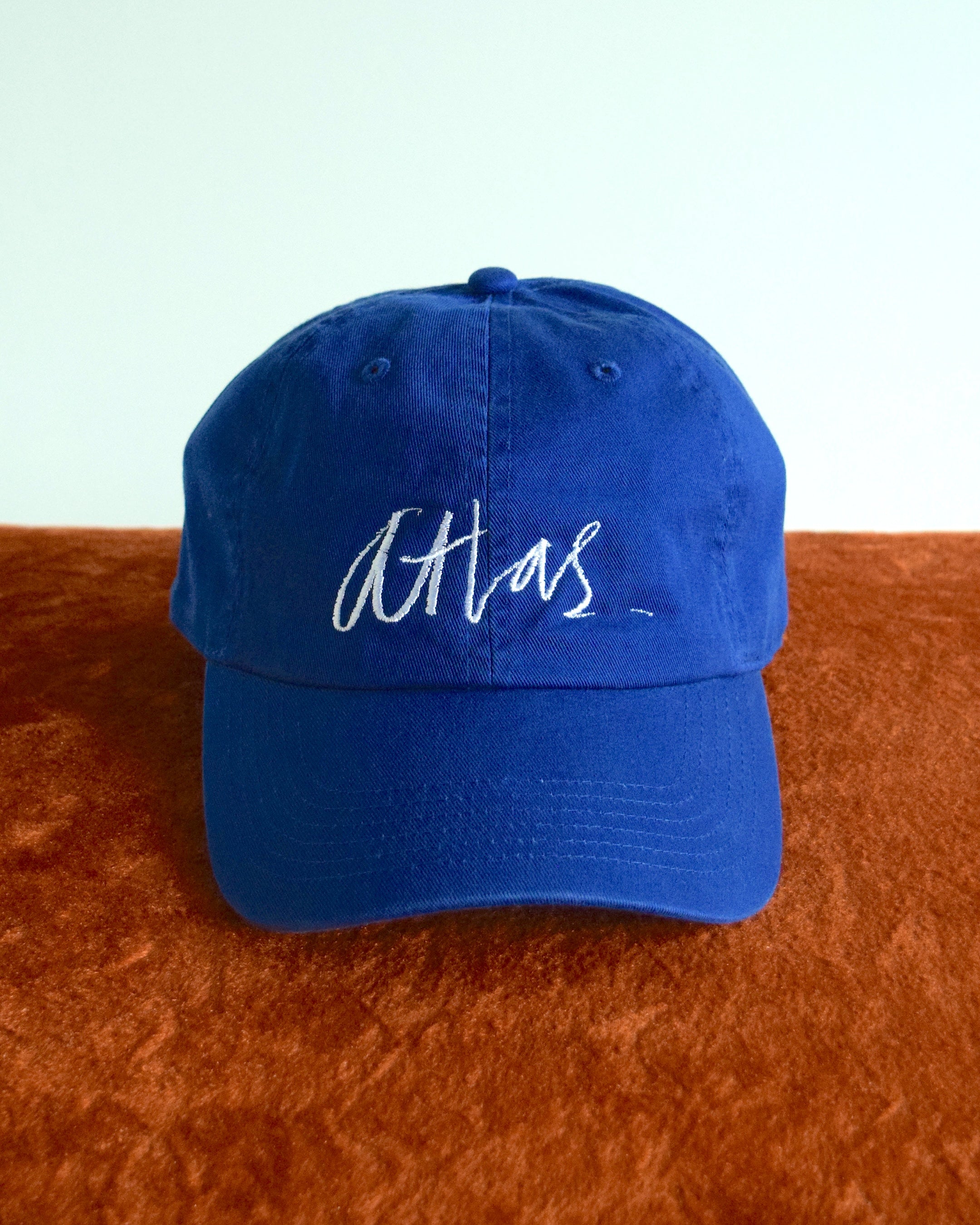 loosejoints / RUPERT SMYTH - "ATLAS" BASEBALL CAP - BLUE