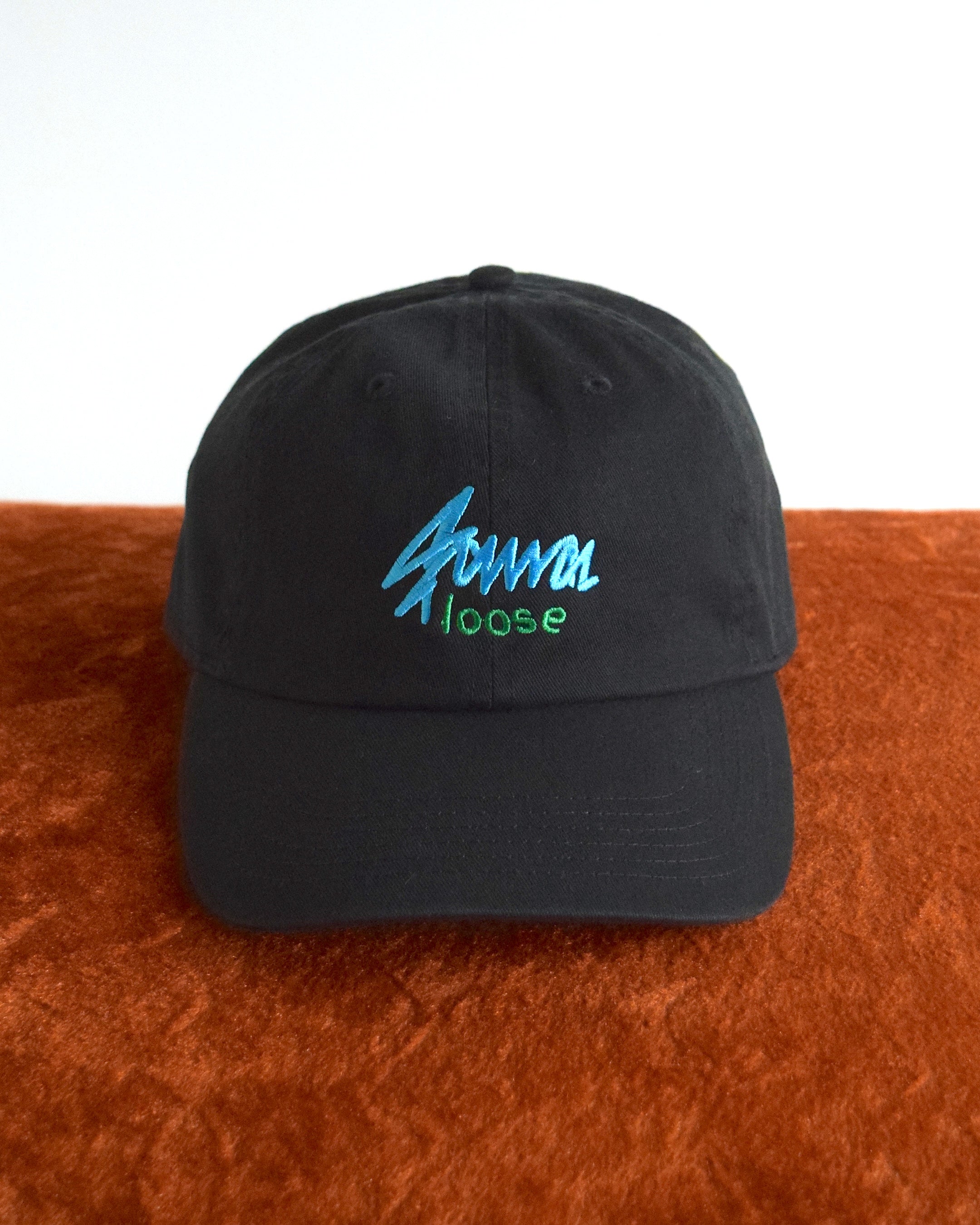 loosejoints / CLAY ARLINGTON - "FAWAloose" BASEBALL CAP - BLACK