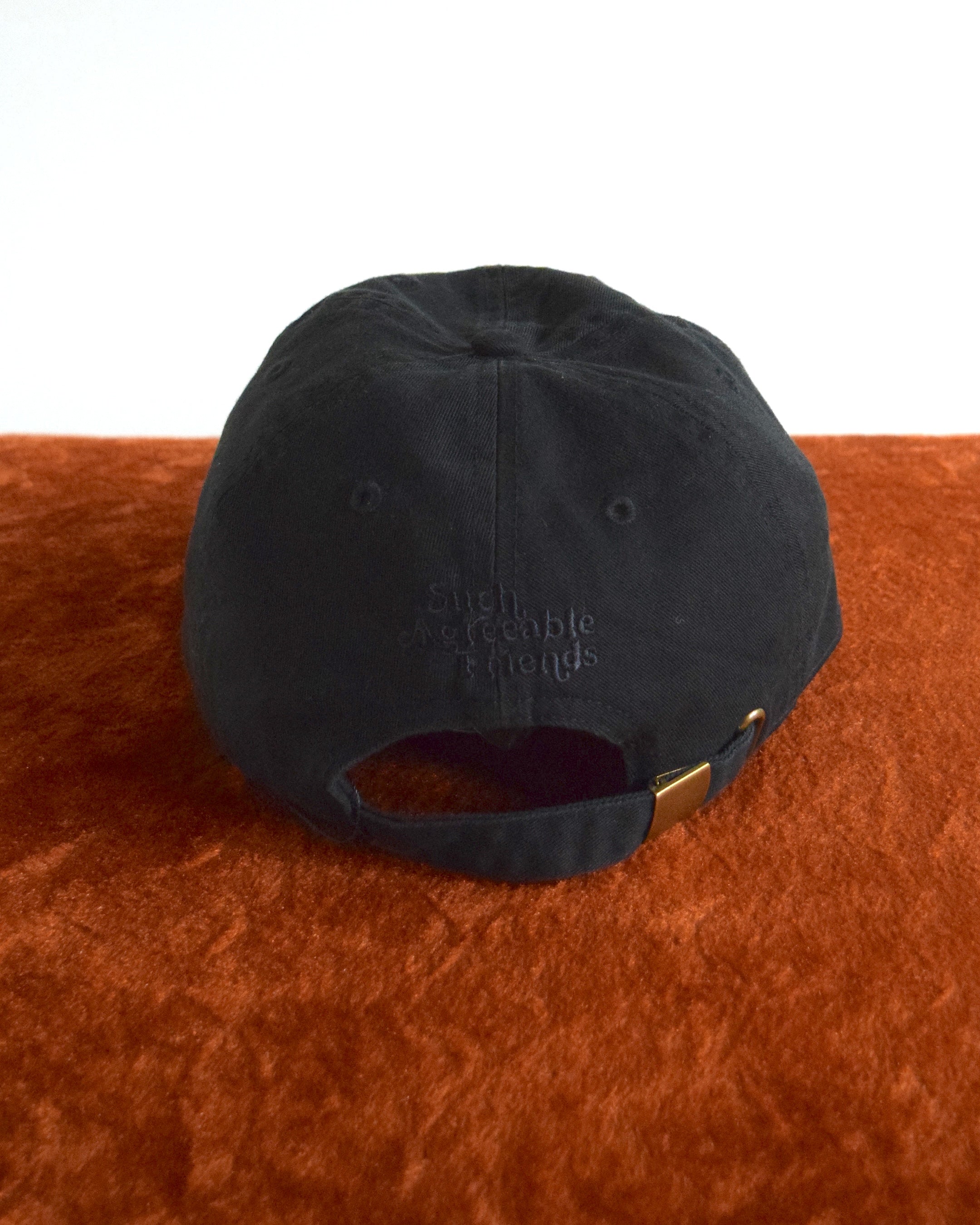 loosejoints / CLAY ARLINGTON - "FAWAloose" BASEBALL CAP - BLACK