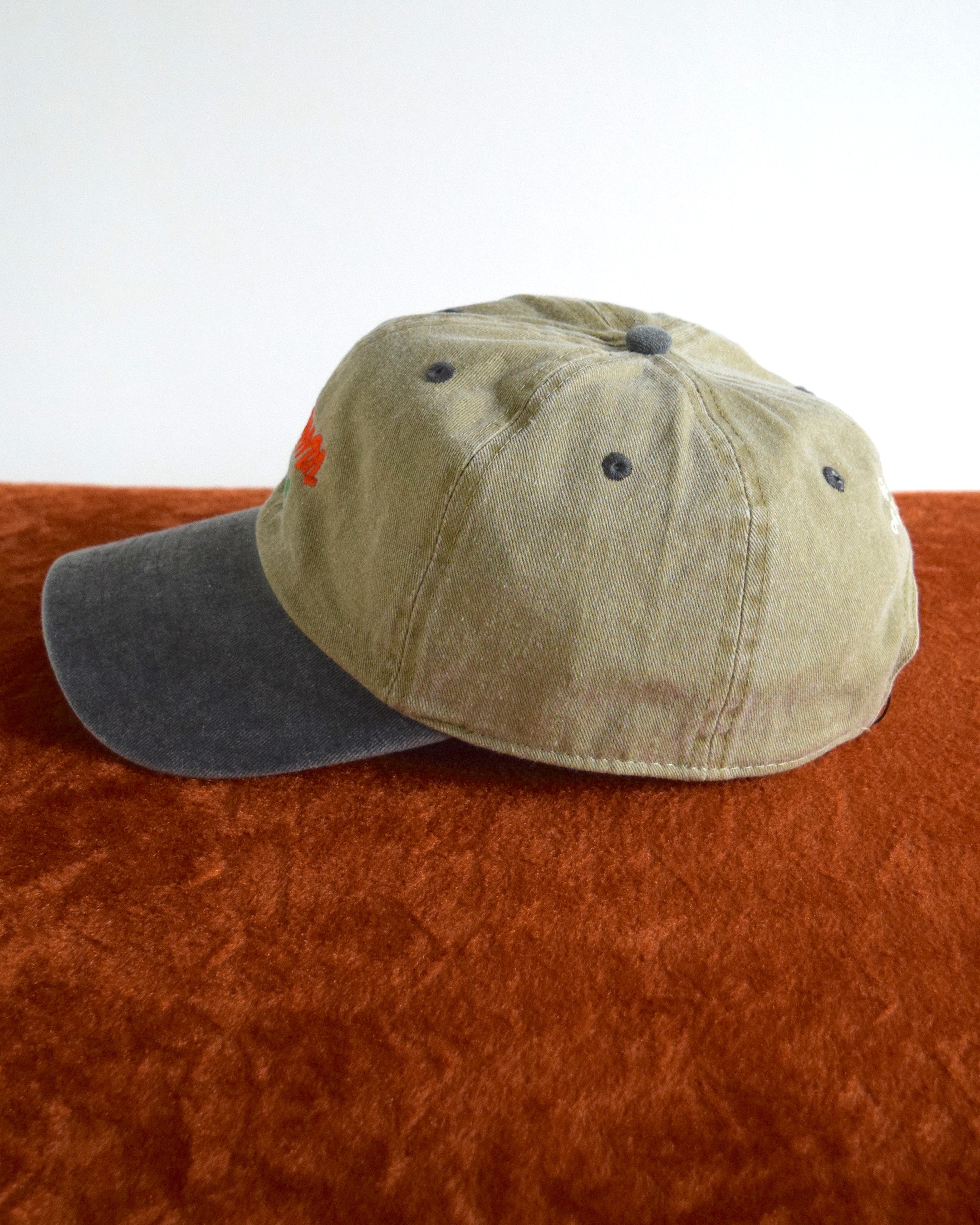 loosejoints / CLAY ARLINGTON - "FAWAloose" BASEBALL CAP - LIGHT BROWN